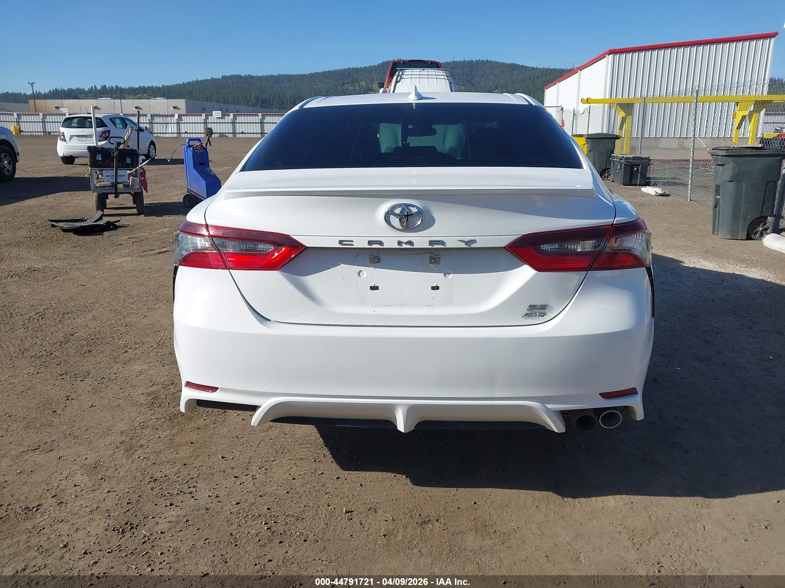 2021 Toyota Camry Se Awd White vin: 4T1G11BKXMU036952