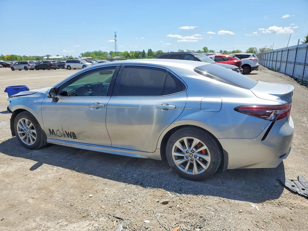 2023 Toyota Camry Se Silver vin: 4T1G11BKXPU094435