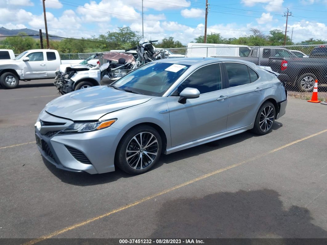 2020 Toyota Camry Se Hybrid Silver vin: 4T1G31AK2LU013112