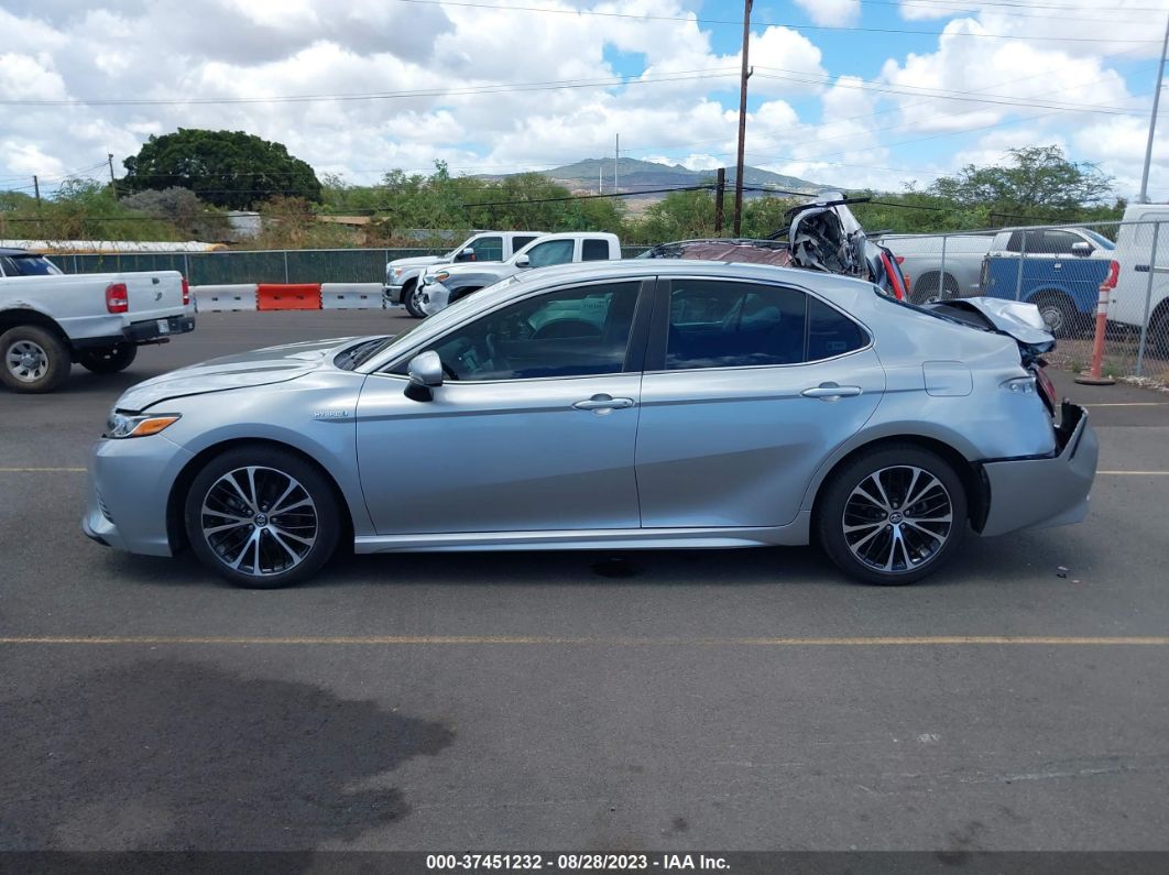 2020 Toyota Camry Se Hybrid Silver vin: 4T1G31AK2LU013112