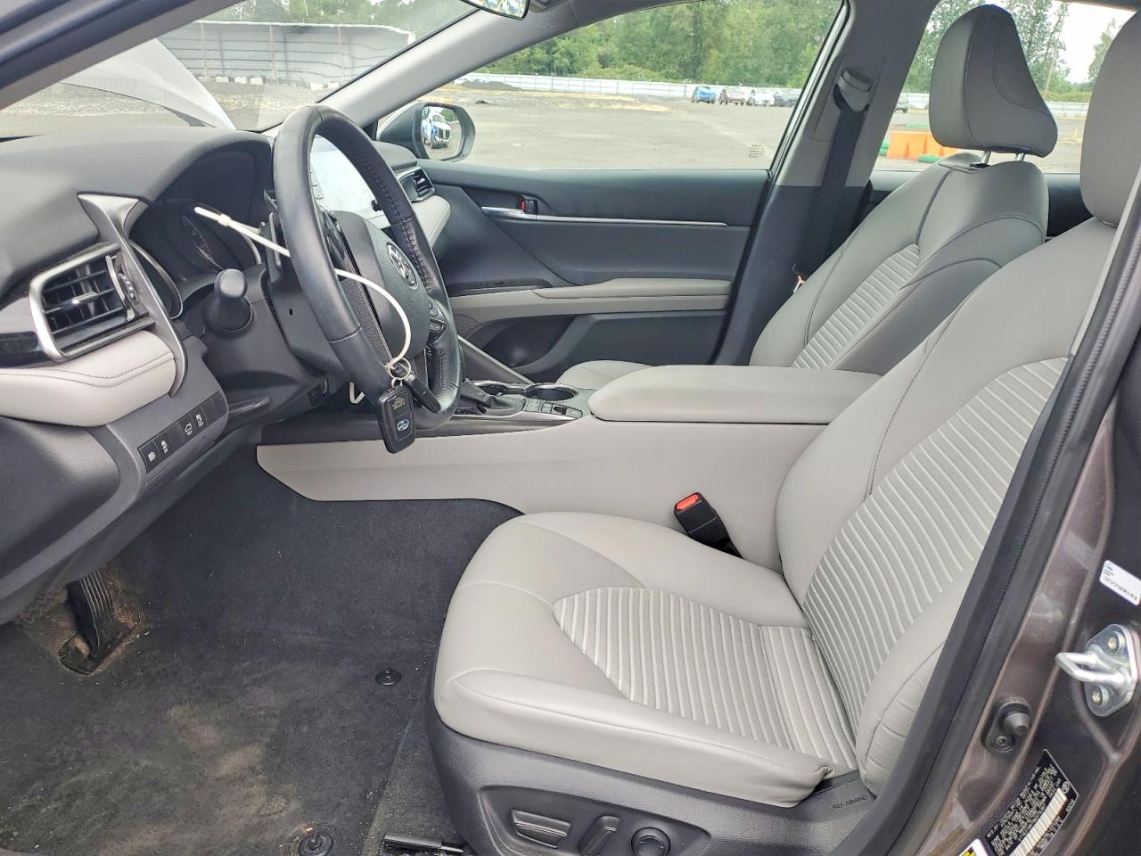 2022 Toyota Camry Hybrid Se Серый vin: 4T1G31AK7NU576367