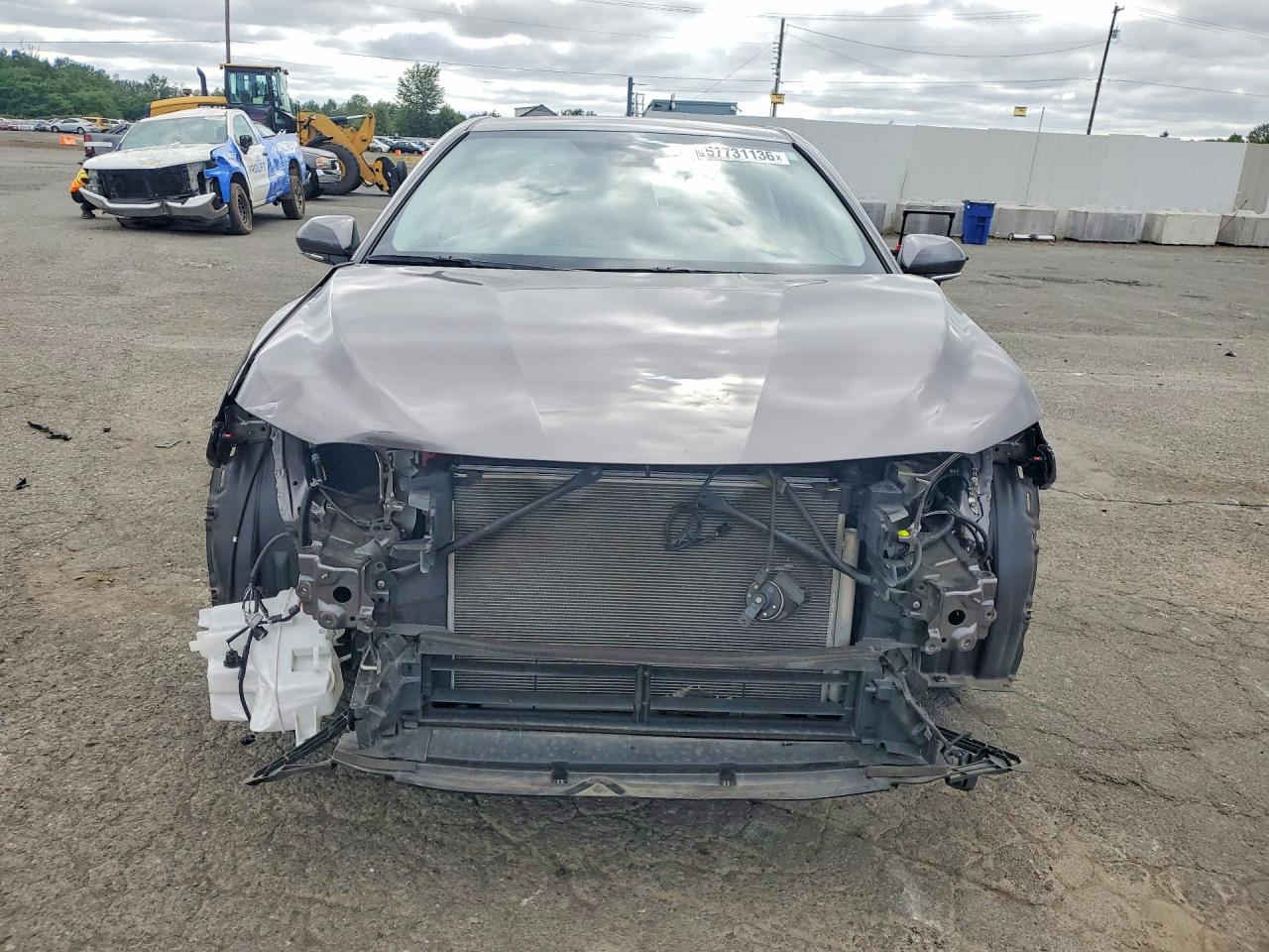 2022 Toyota Camry Hybrid Se Серый vin: 4T1G31AK7NU576367