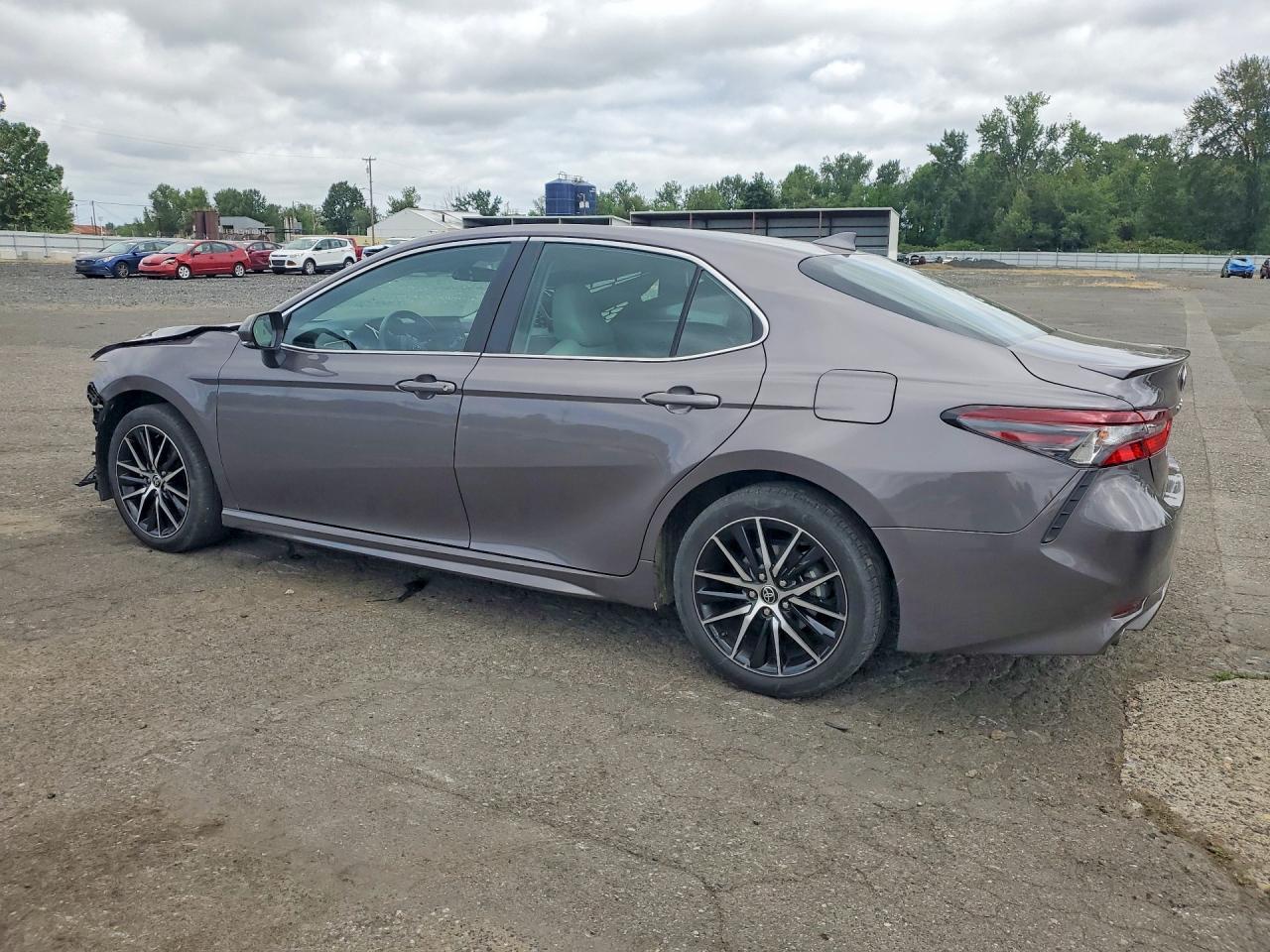 2022 Toyota Camry Hybrid Se Серый vin: 4T1G31AK7NU576367