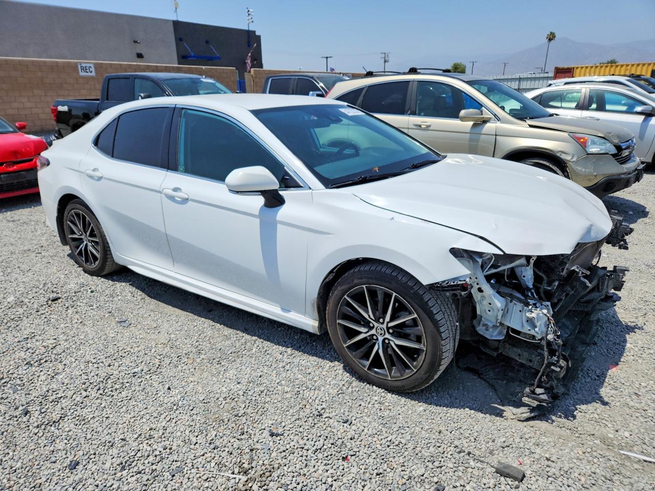 2022 Toyota Camry Hybrid Se White vin: 4T1G31AK7NU596151
