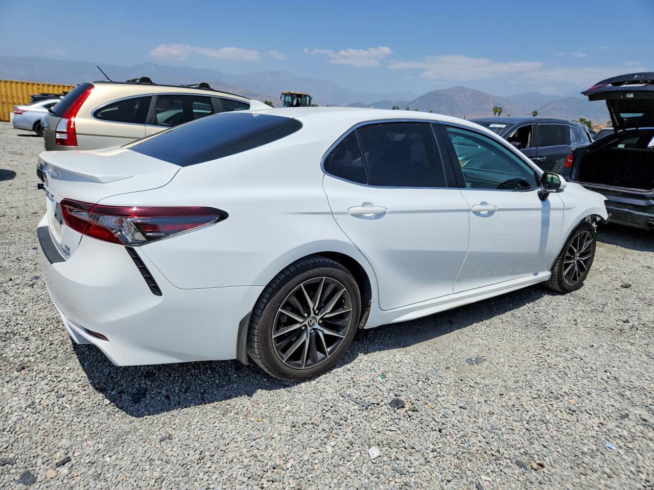 2022 Toyota Camry Hybrid Se White vin: 4T1G31AK7NU596151