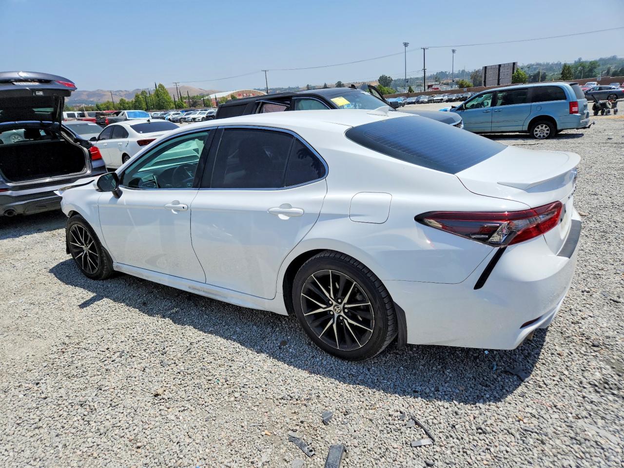 2022 Toyota Camry Hybrid Se White vin: 4T1G31AK7NU596151