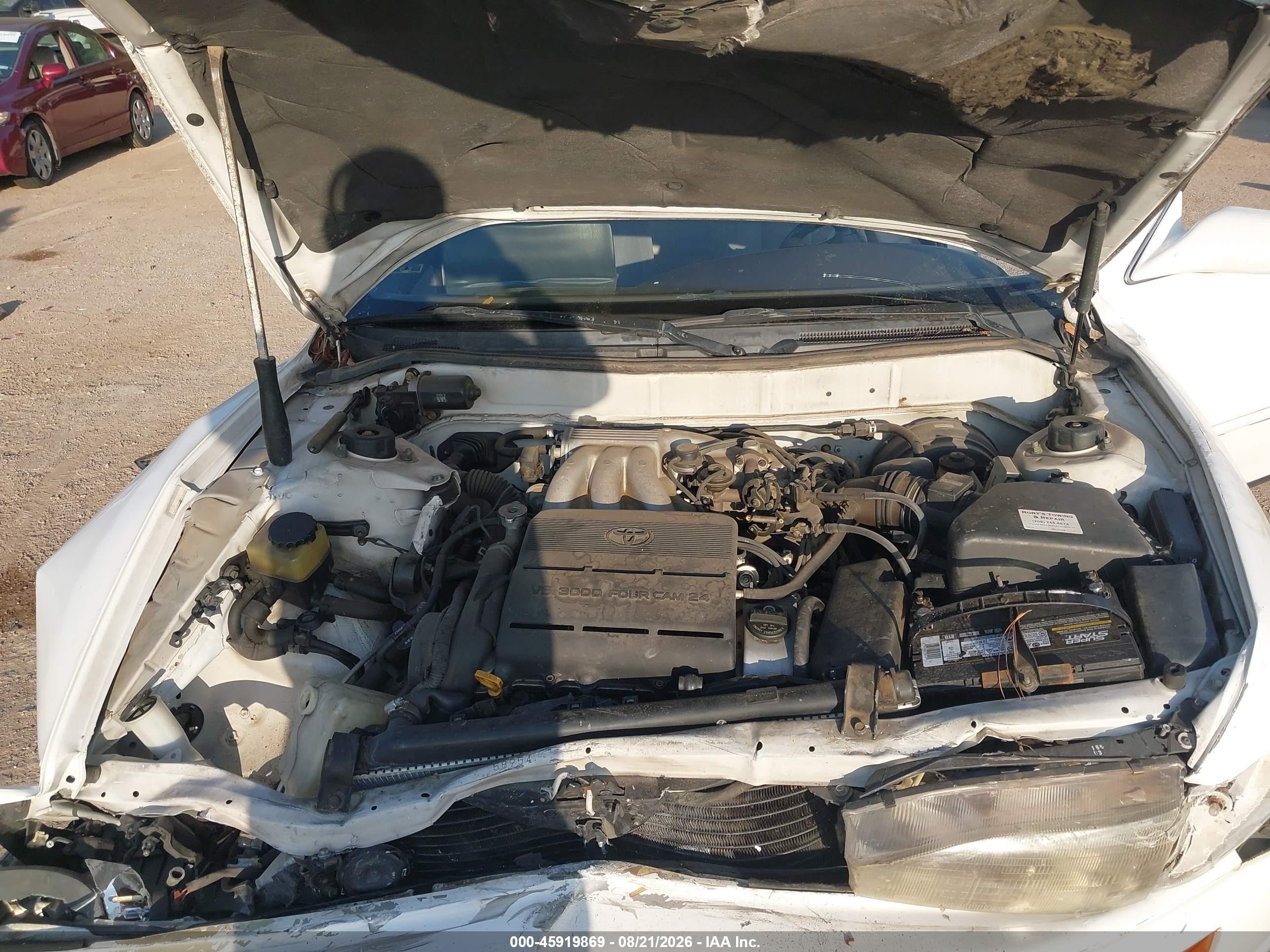 1994 Toyota Camry Le White vin: 4T1GK12E2RU852438