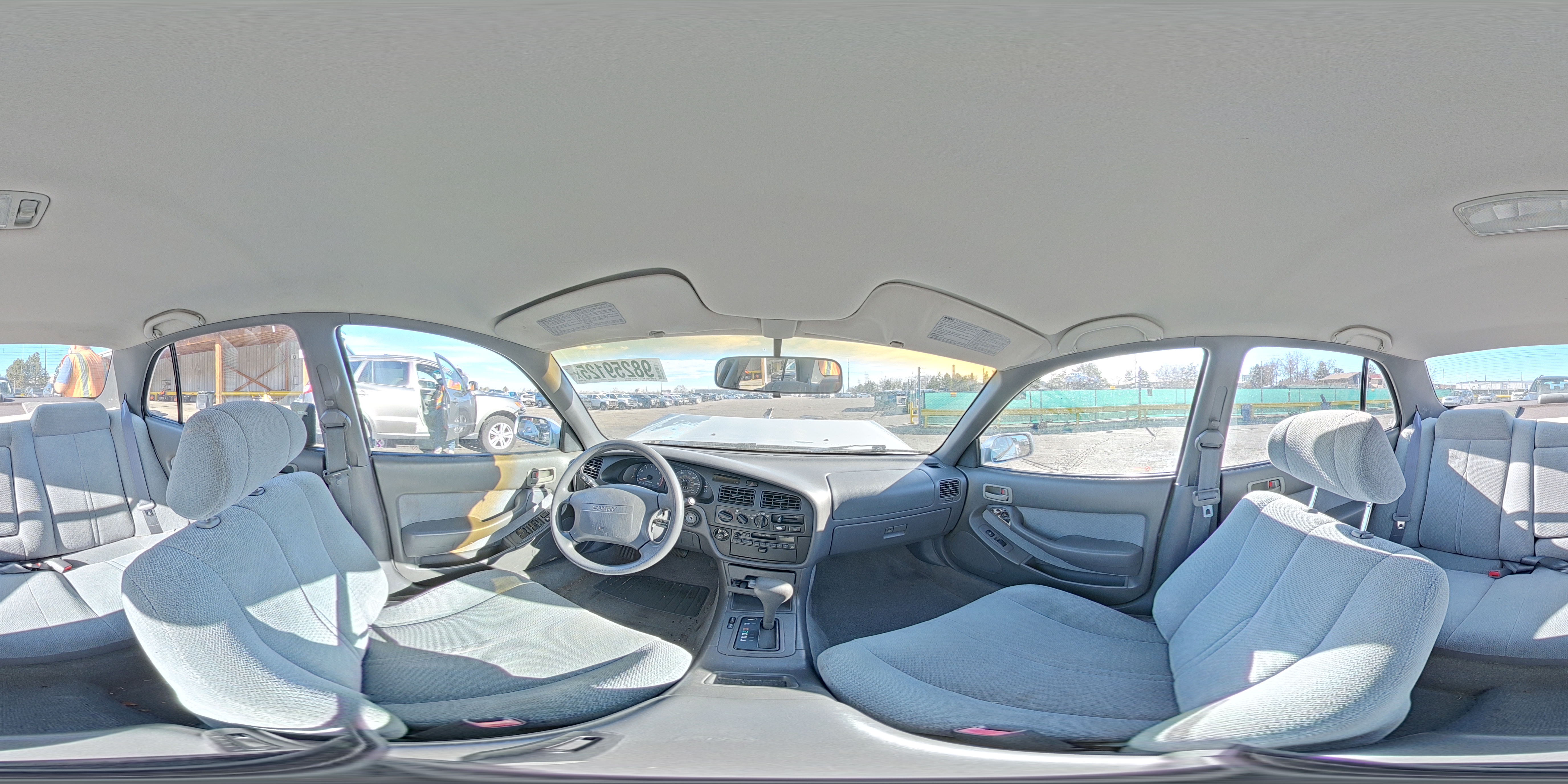 1995 Toyota Camry Le Blue vin: 4T1GK12E3SU077833