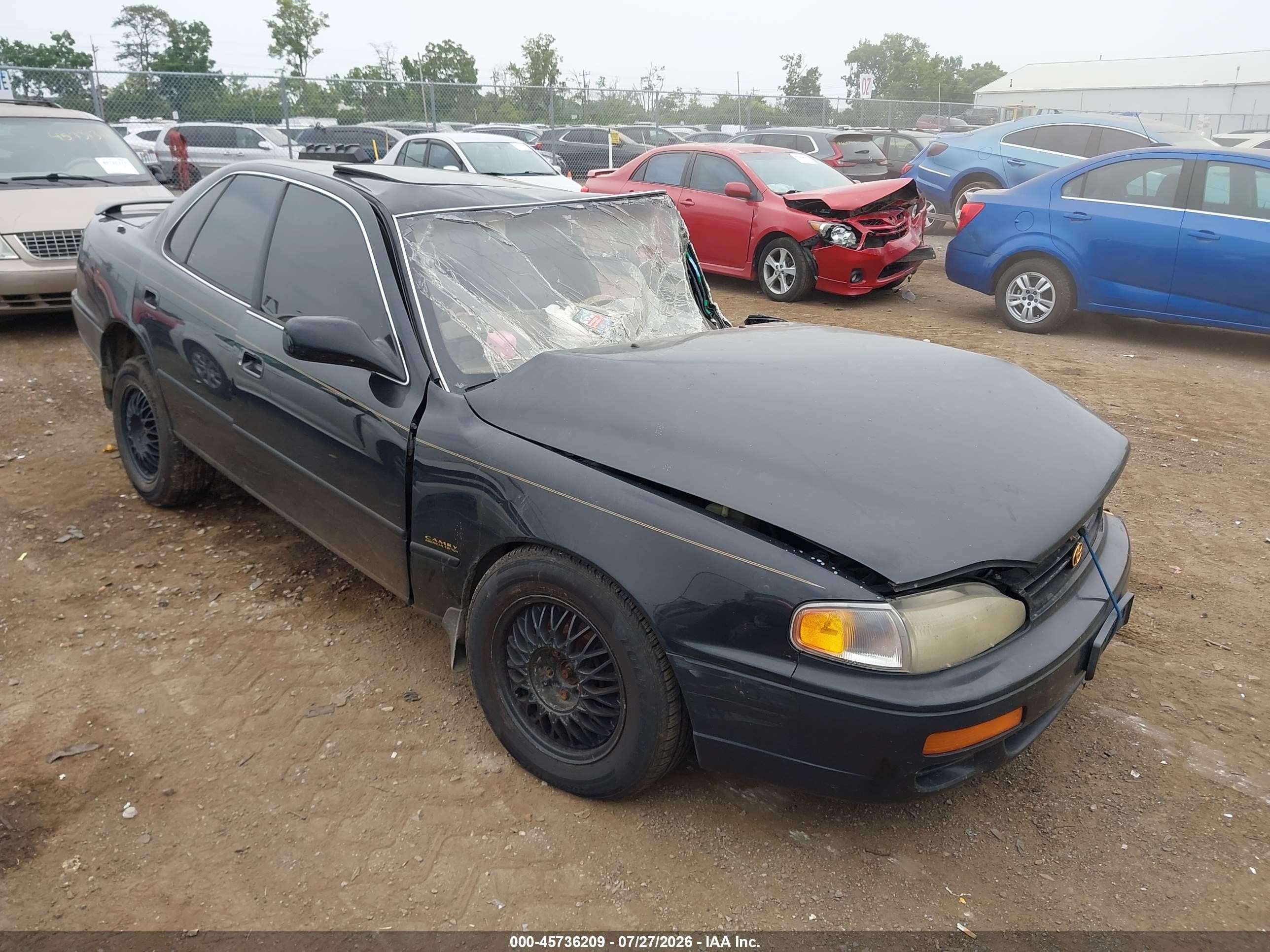 1995 Toyota Camry Le Black vin: 4T1GK12E6SU107293