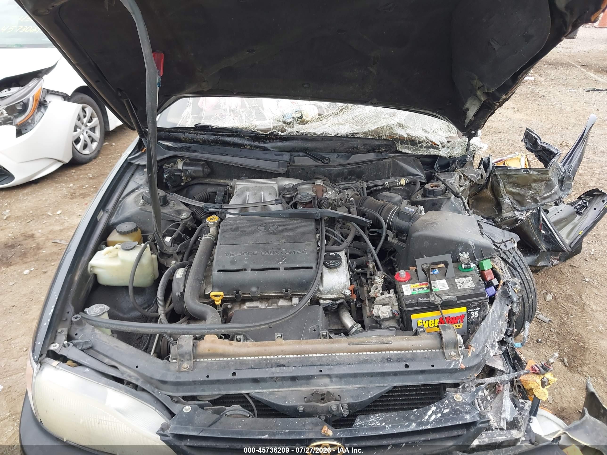 1995 Toyota Camry Le Black vin: 4T1GK12E6SU107293