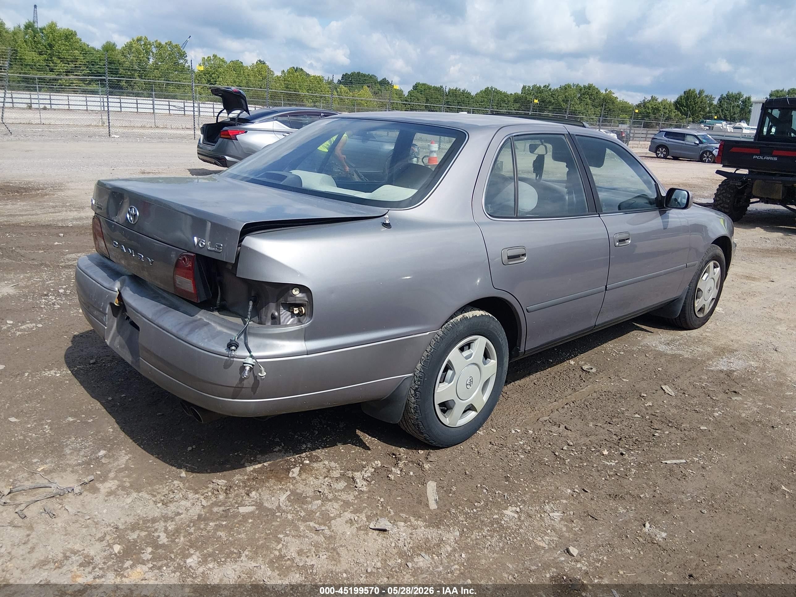 1995 Toyota Camry Le Silver vin: 4T1GK12EXSU079210
