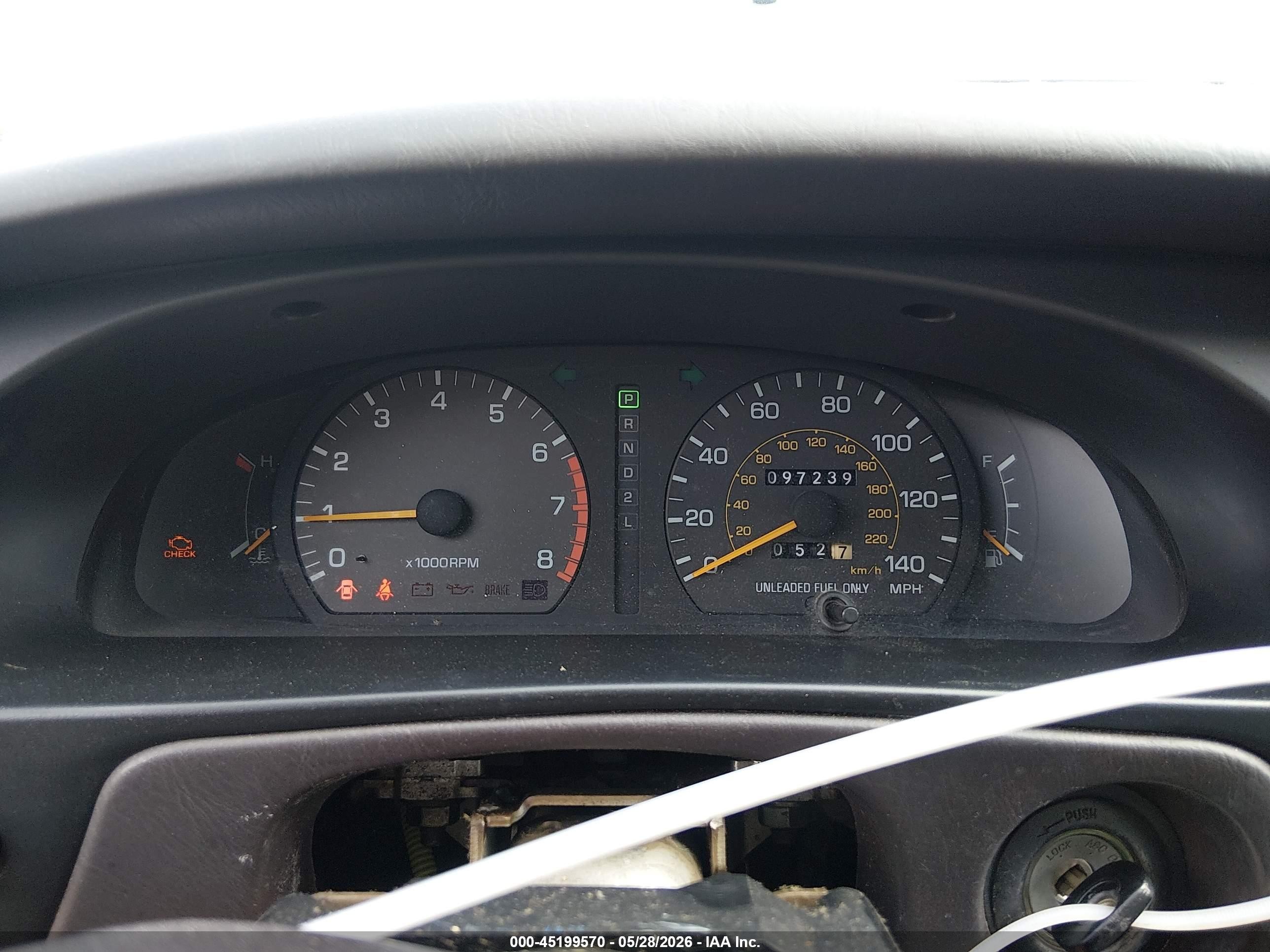 1995 Toyota Camry Le Silver vin: 4T1GK12EXSU079210