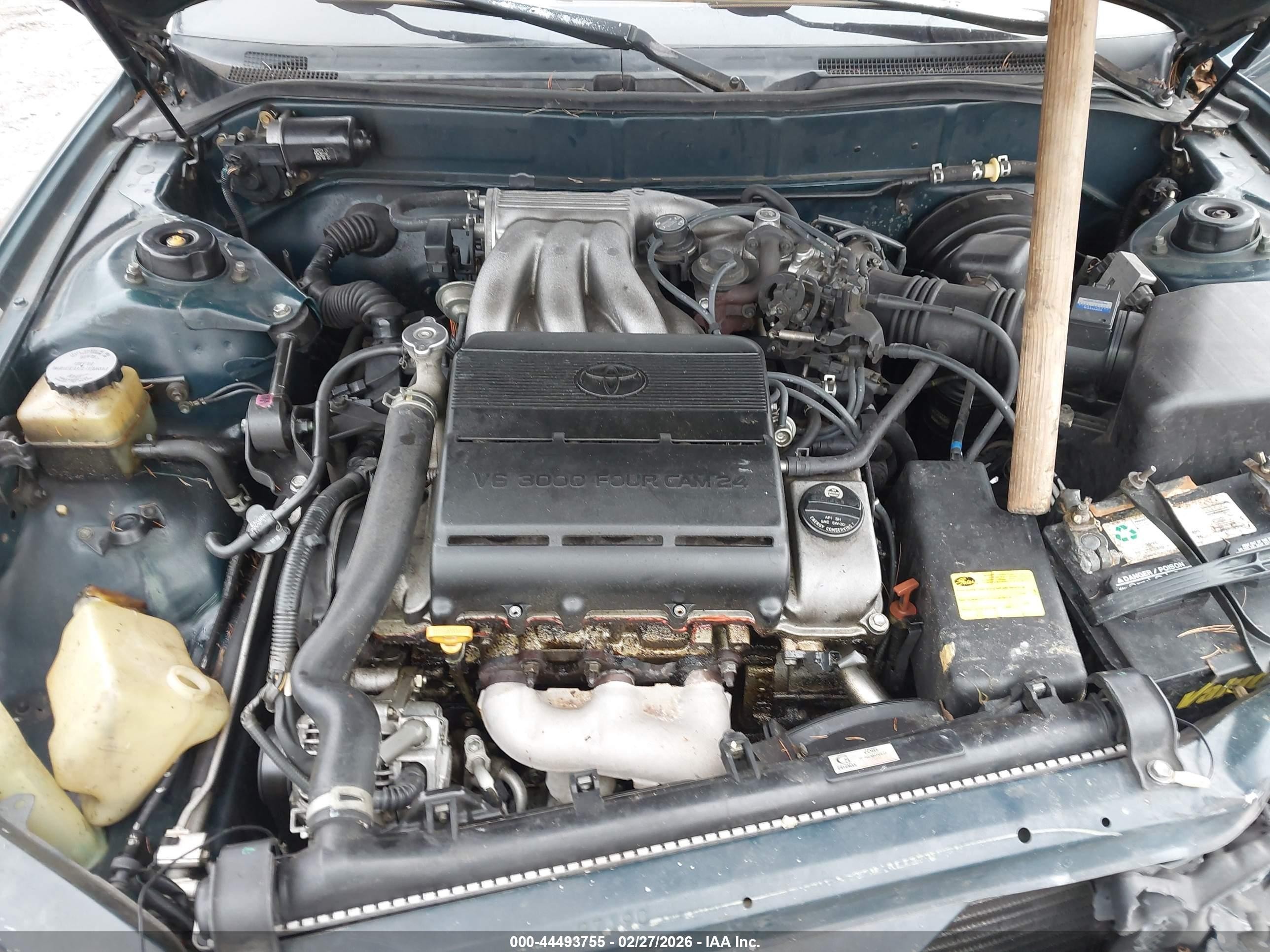 1995 Toyota Camry Le Green vin: 4T1GK12EXSU091082