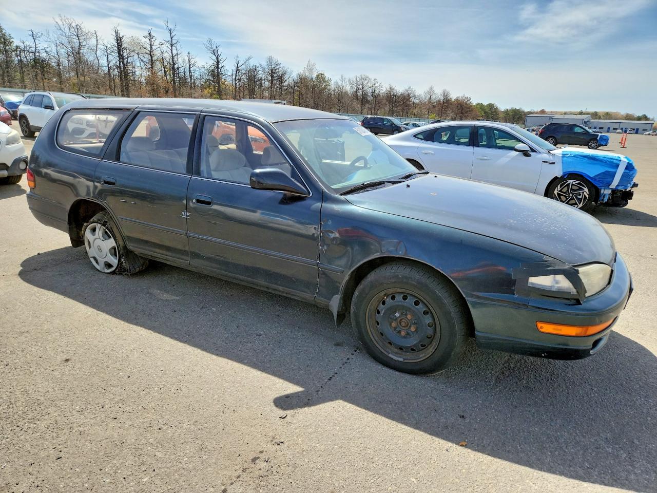 1994 Toyota Camry Le Green vin: 4T1GK12W7RU057149