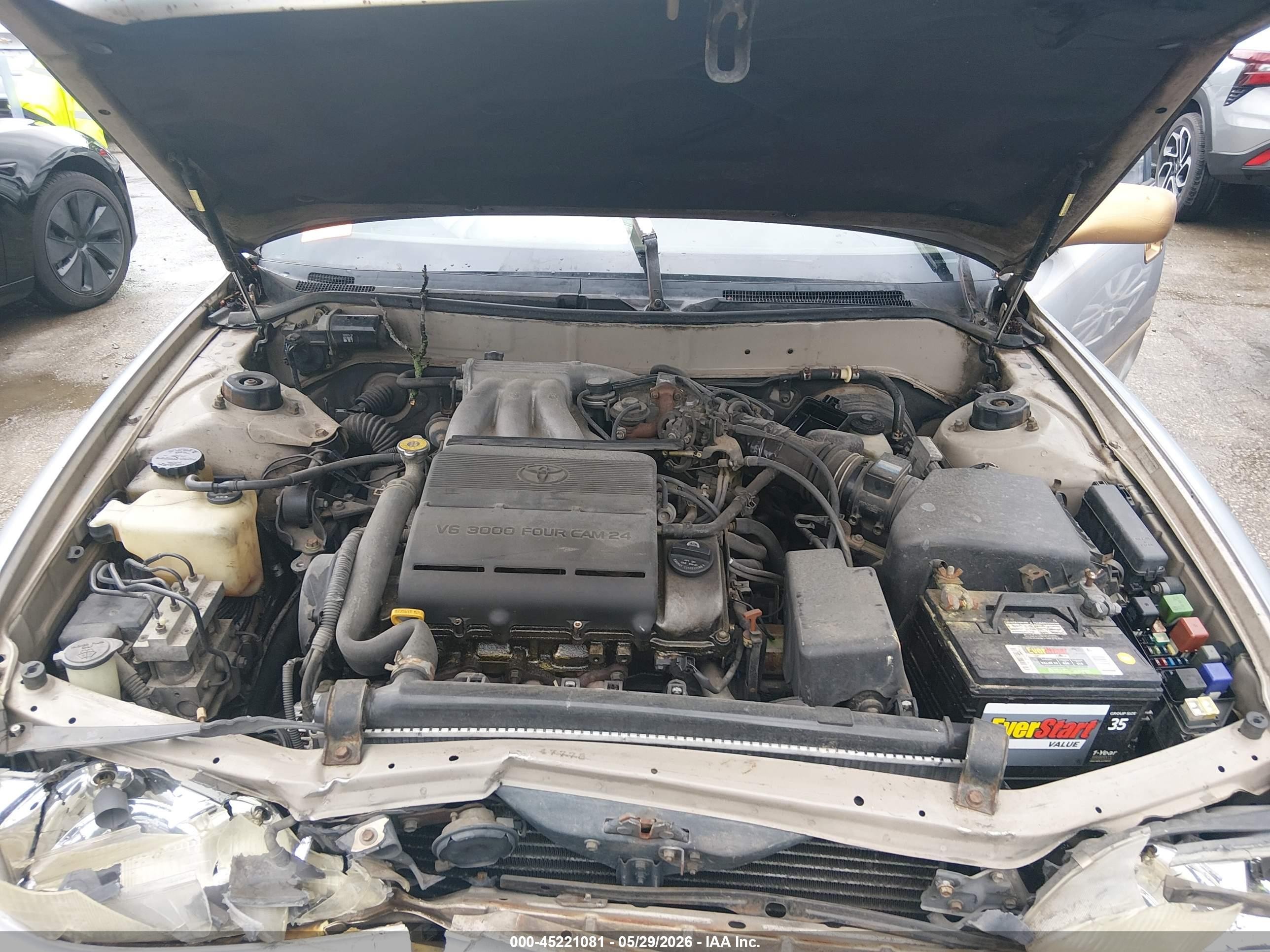1995 Toyota Camry Xle Silver vin: 4T1GK13E2SU084772