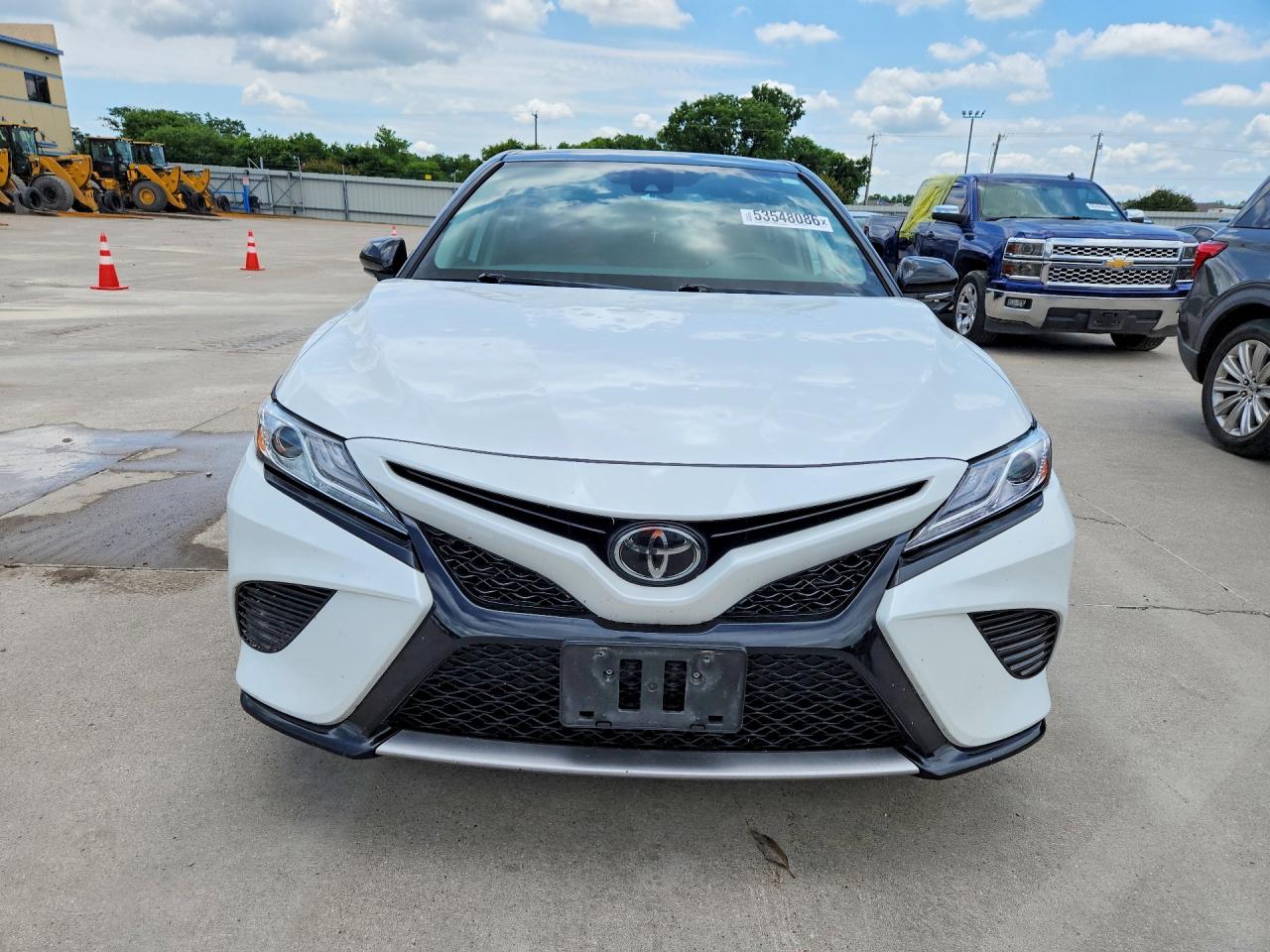 2020 Toyota Camry Xse Белый vin: 4T1K61AK0LU317198