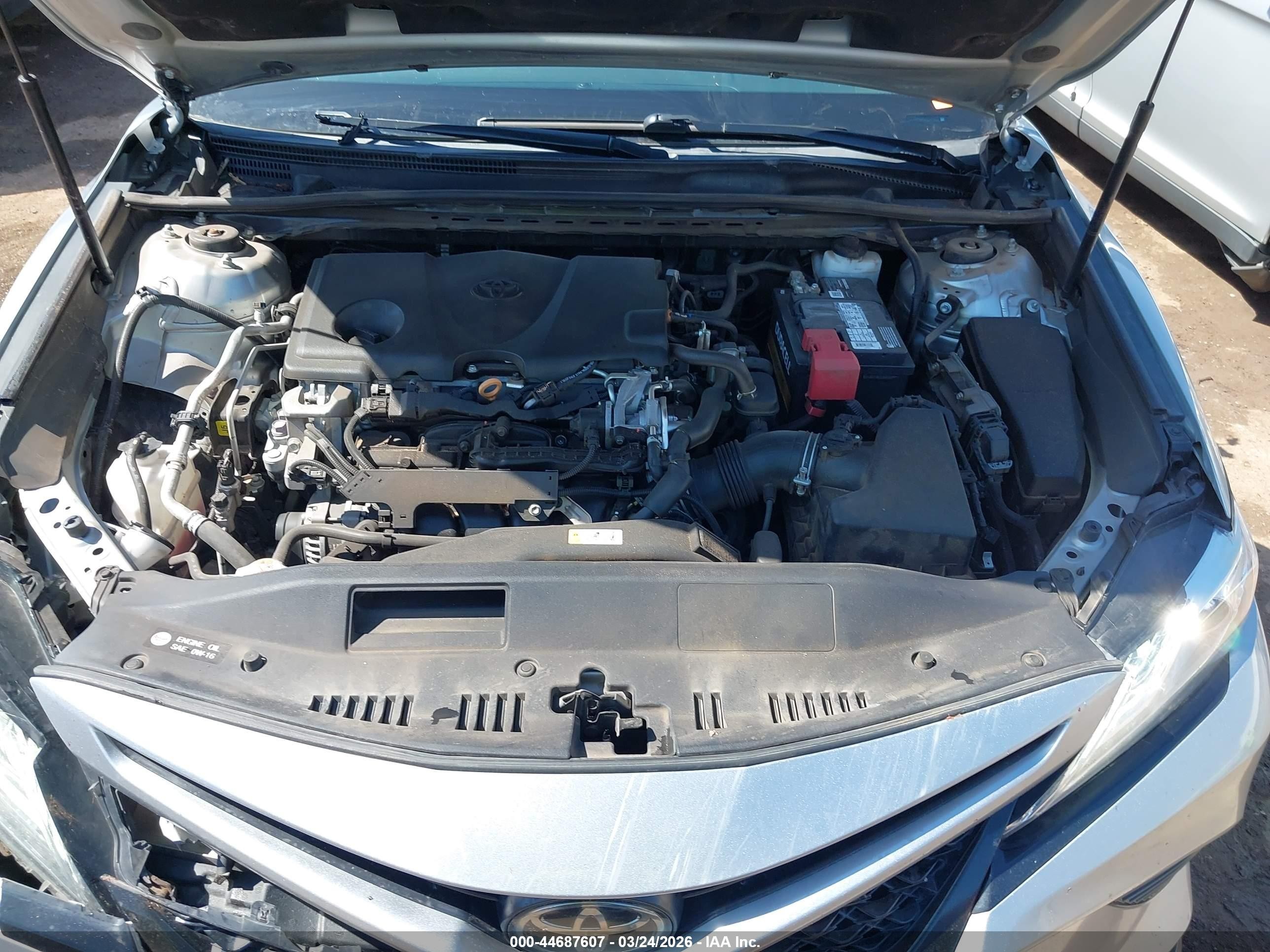 2020 Toyota Camry Xse Серебряный vin: 4T1K61AK0LU361959