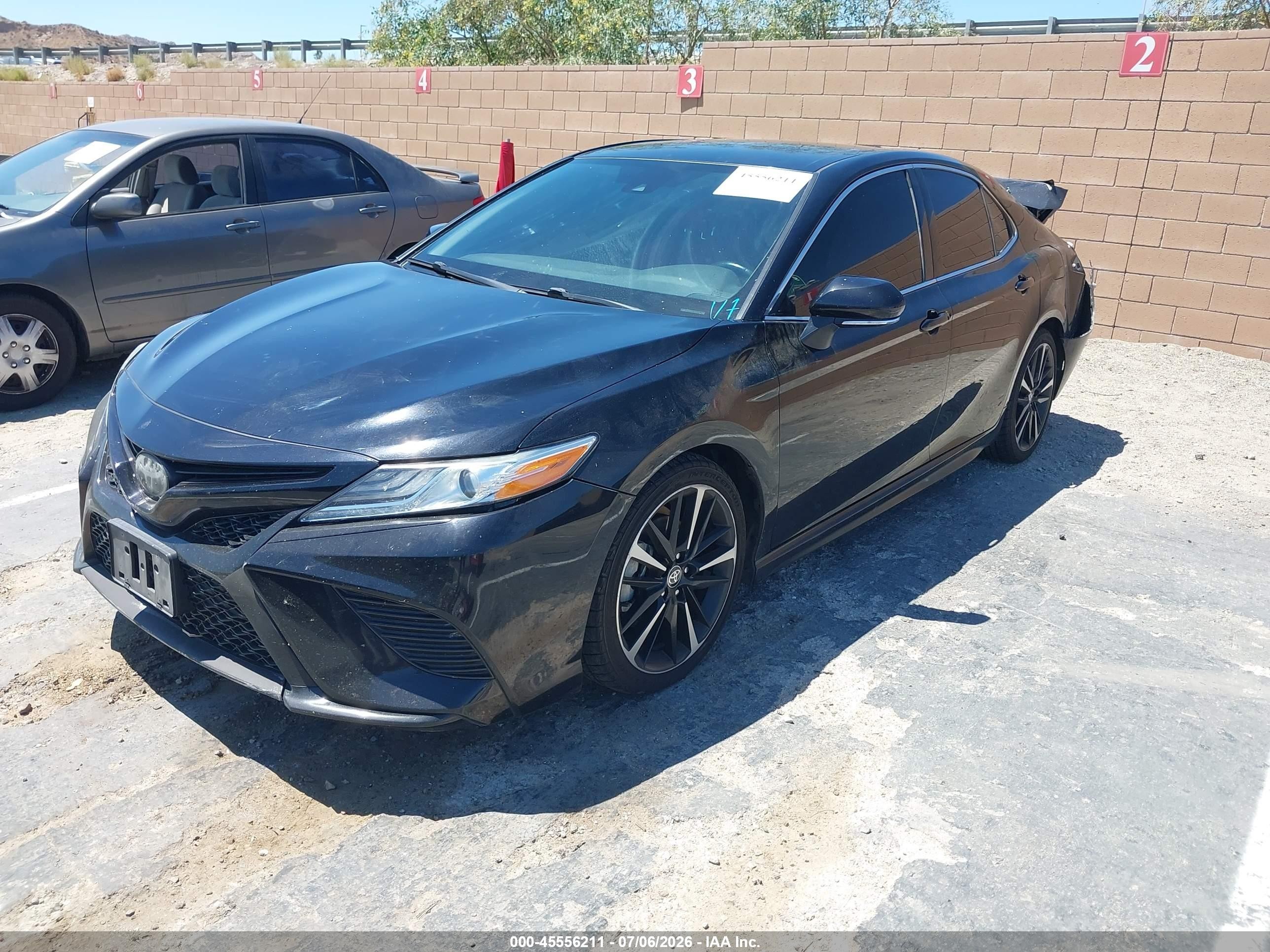 2020 Toyota Camry Xse Black vin: 4T1K61AK0LU946153