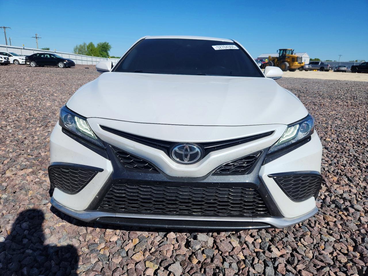 2021 Toyota Camry Xse White vin: 4T1K61AK0MU526488