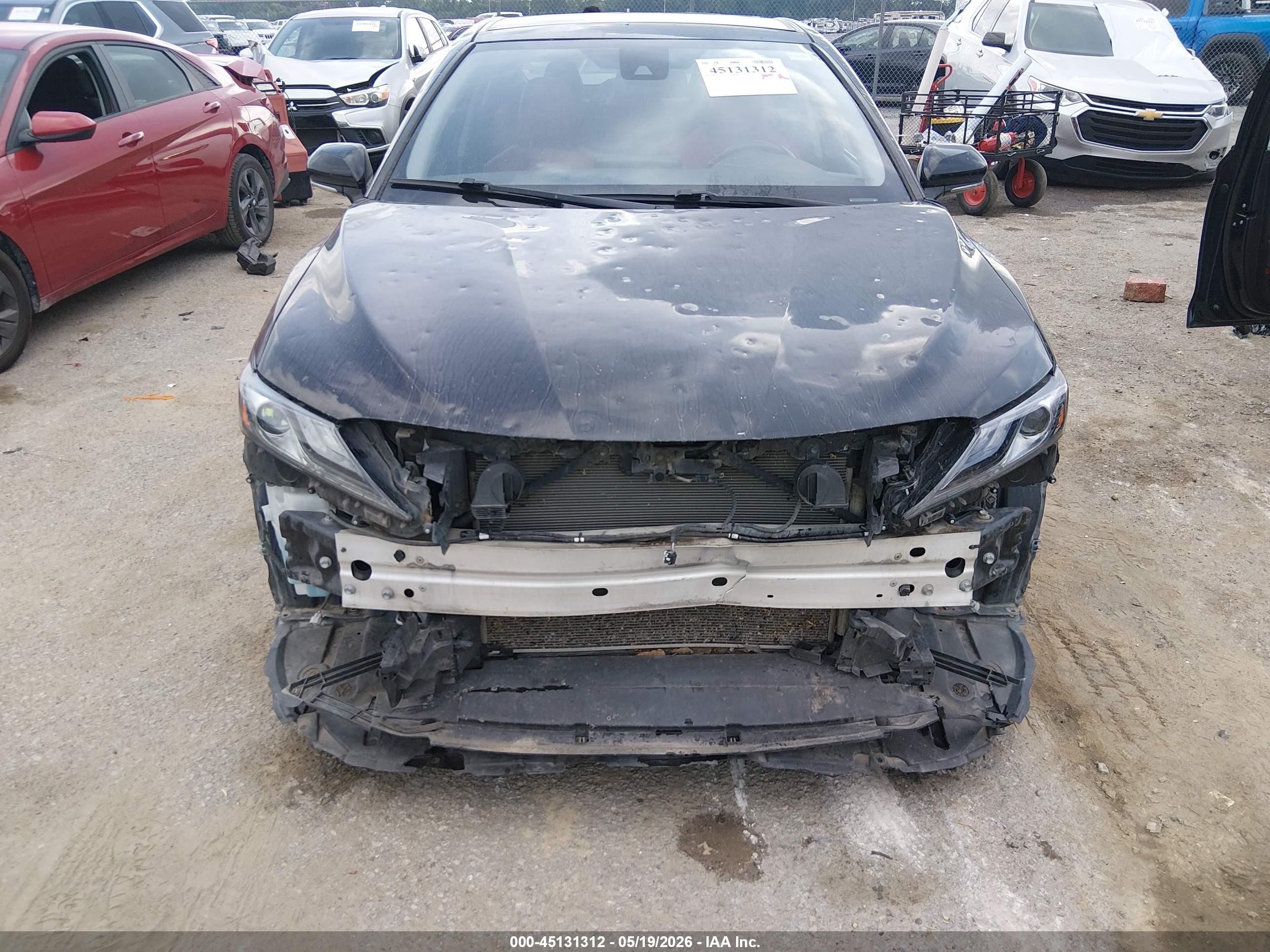 2022 Toyota Camry Xse Черный vin: 4T1K61AK0NU022749