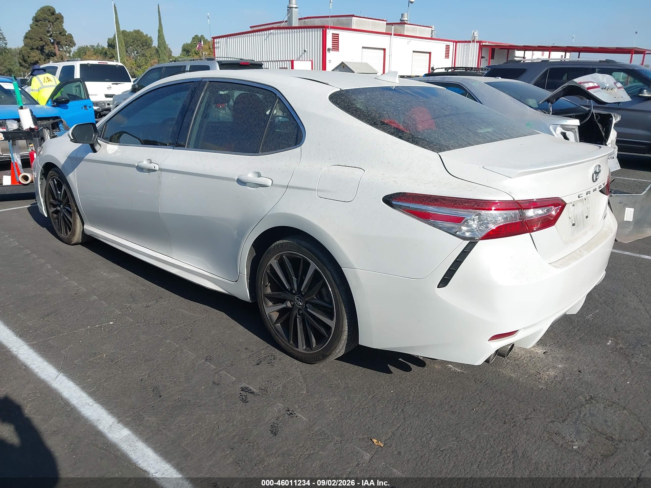 2020 Toyota Camry Xse White vin: 4T1K61AK1LU871706