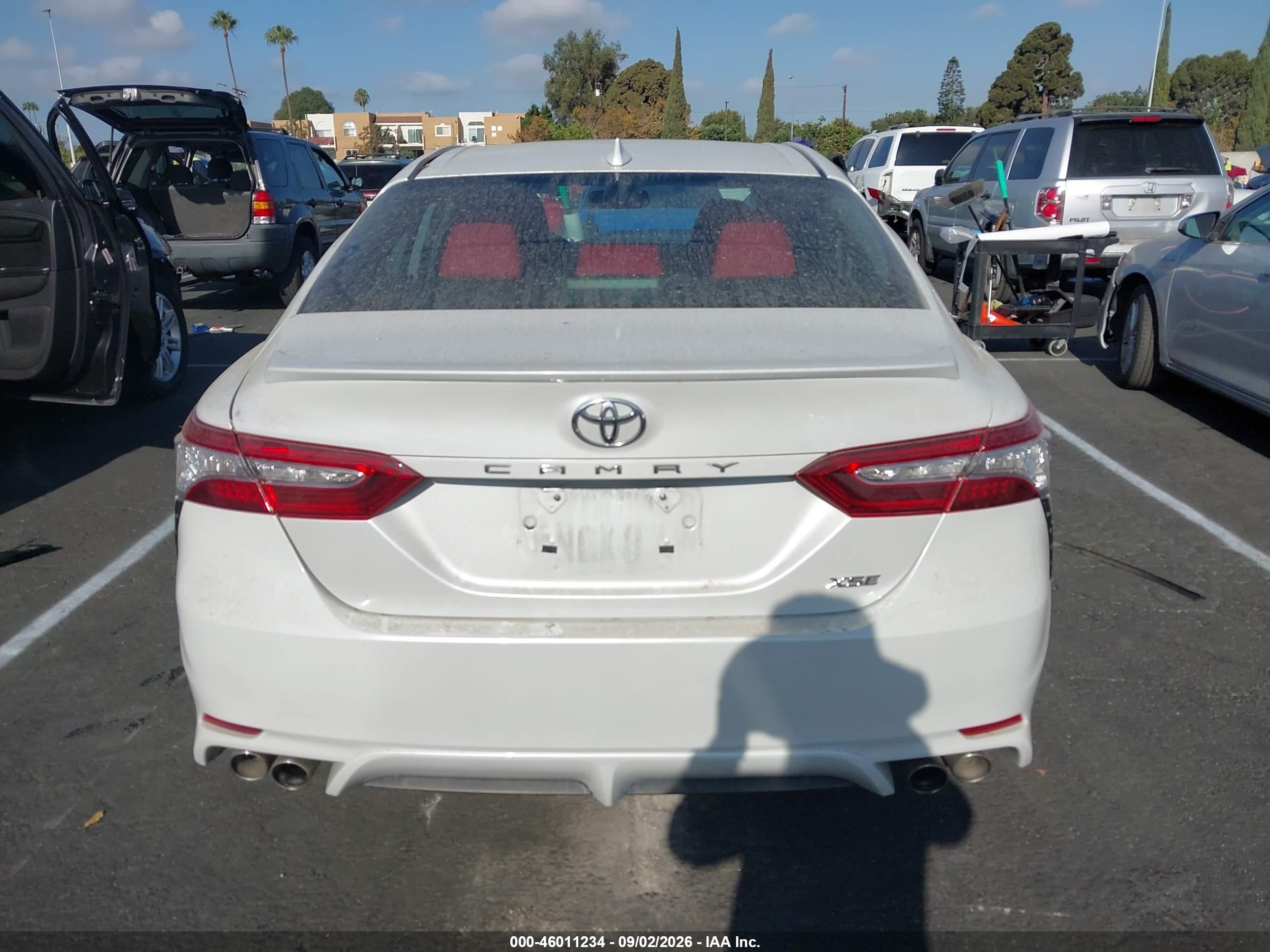 2020 Toyota Camry Xse White vin: 4T1K61AK1LU871706