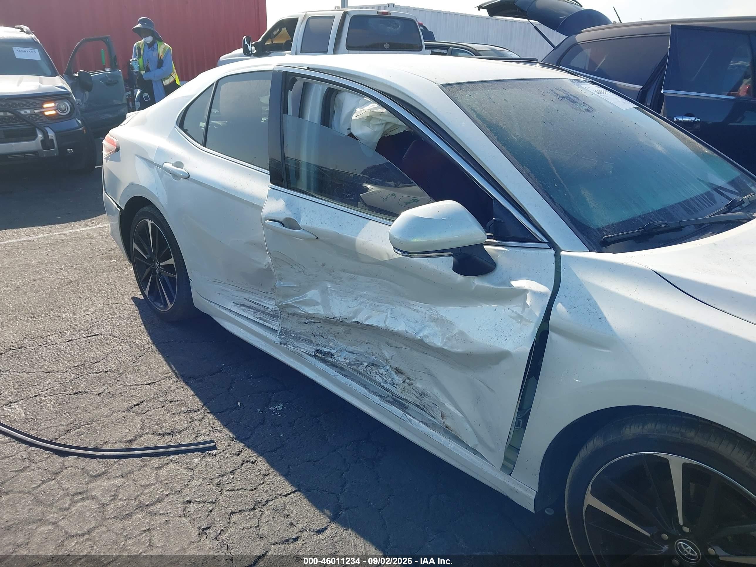 2020 Toyota Camry Xse White vin: 4T1K61AK1LU871706