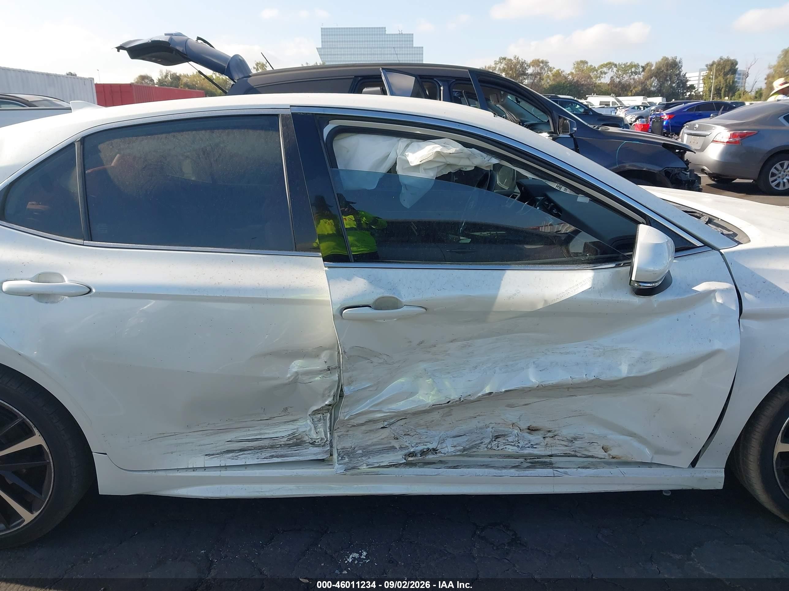 2020 Toyota Camry Xse White vin: 4T1K61AK1LU871706
