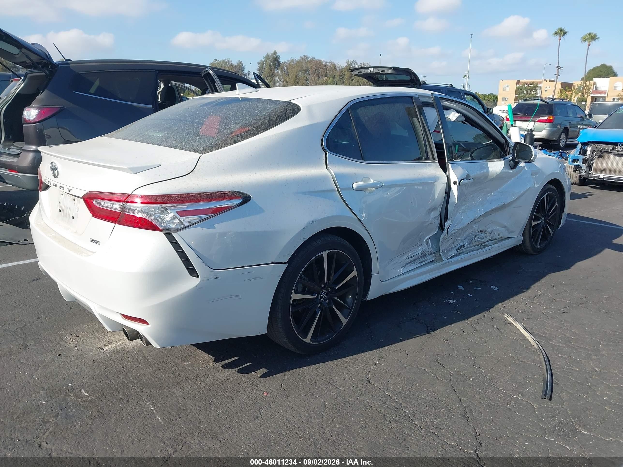 2020 Toyota Camry Xse White vin: 4T1K61AK1LU871706