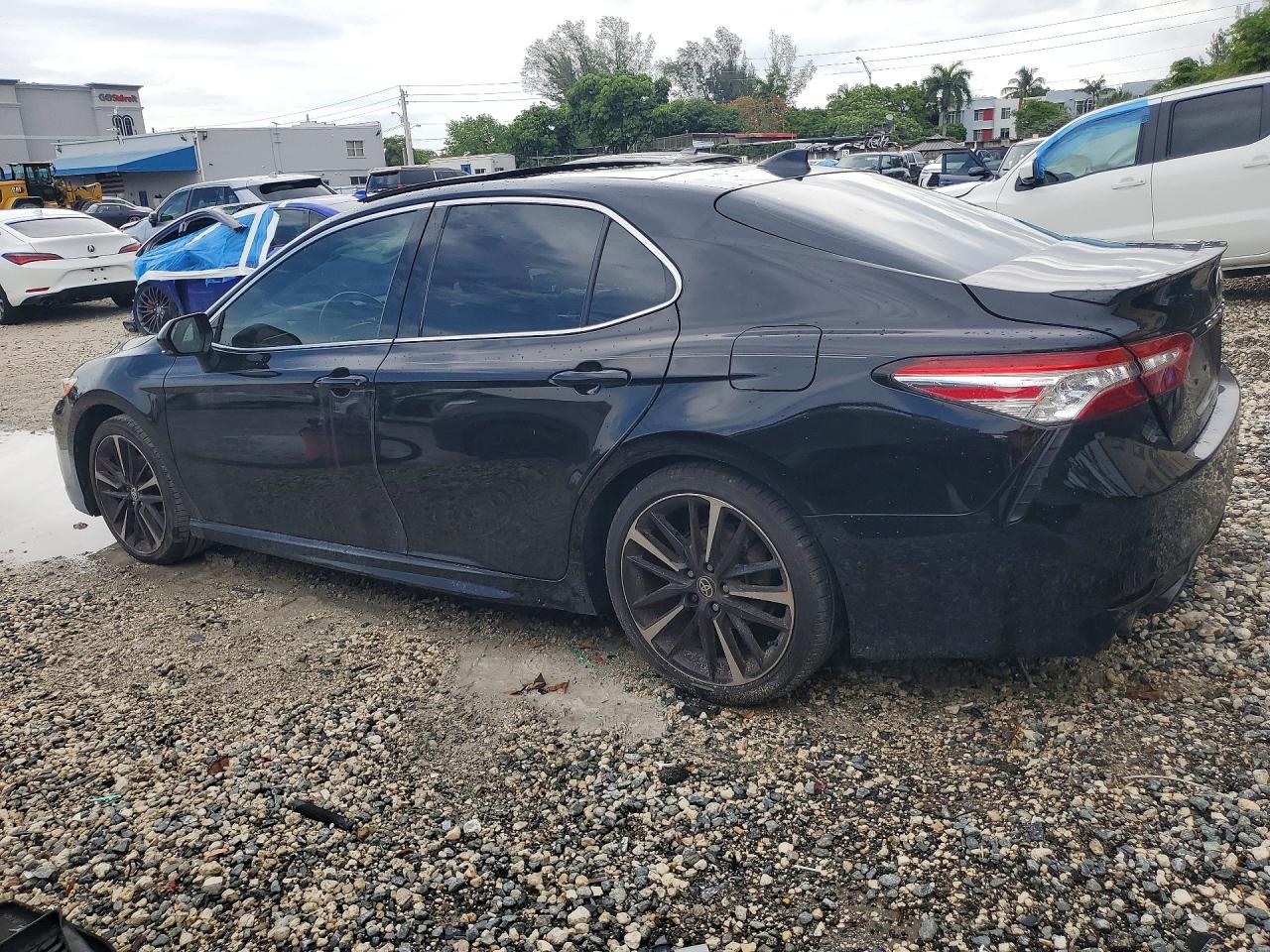 2020 Toyota Camry Xse Black vin: 4T1K61AK1LU952494