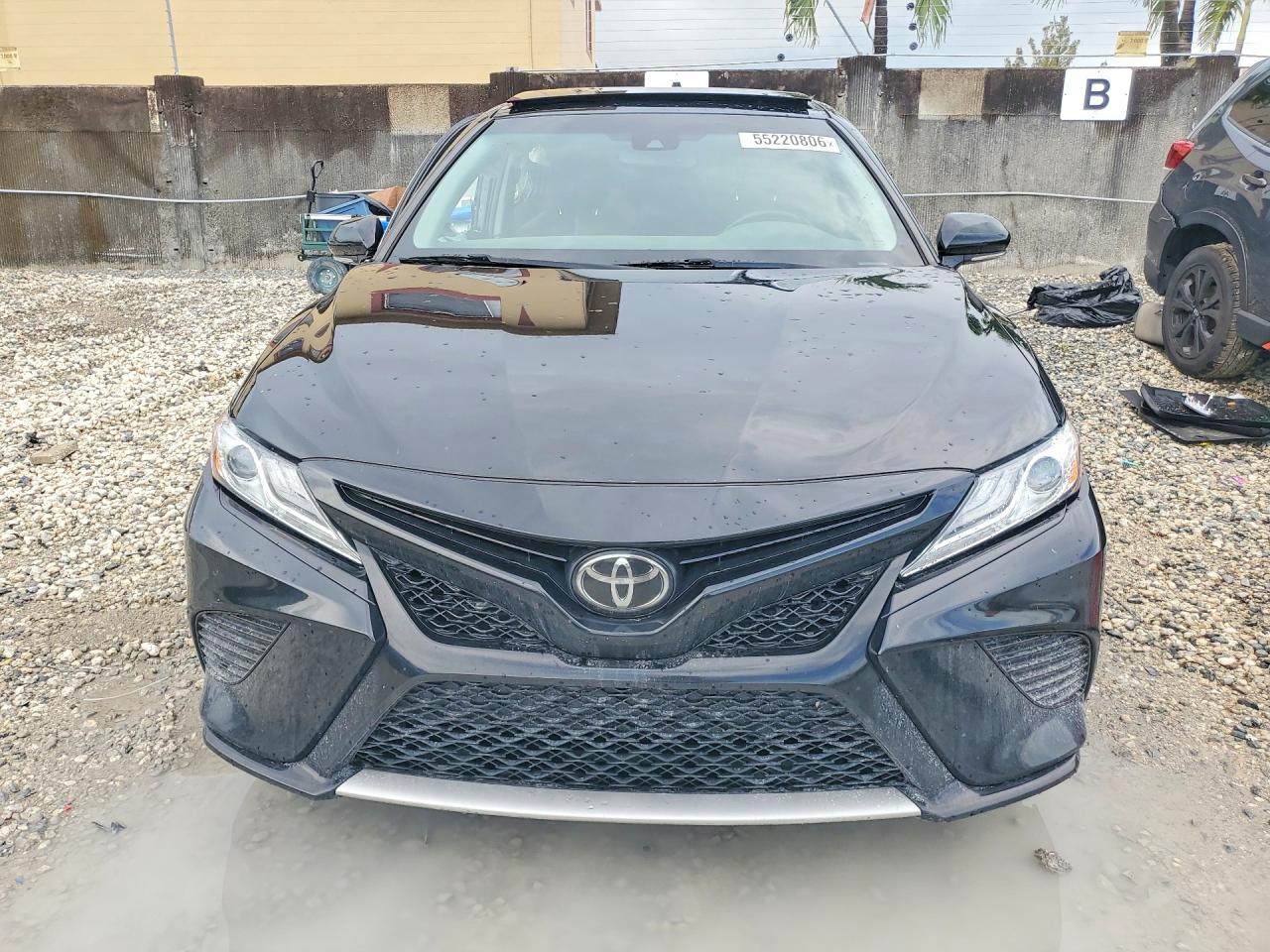 2020 Toyota Camry Xse Black vin: 4T1K61AK1LU952494