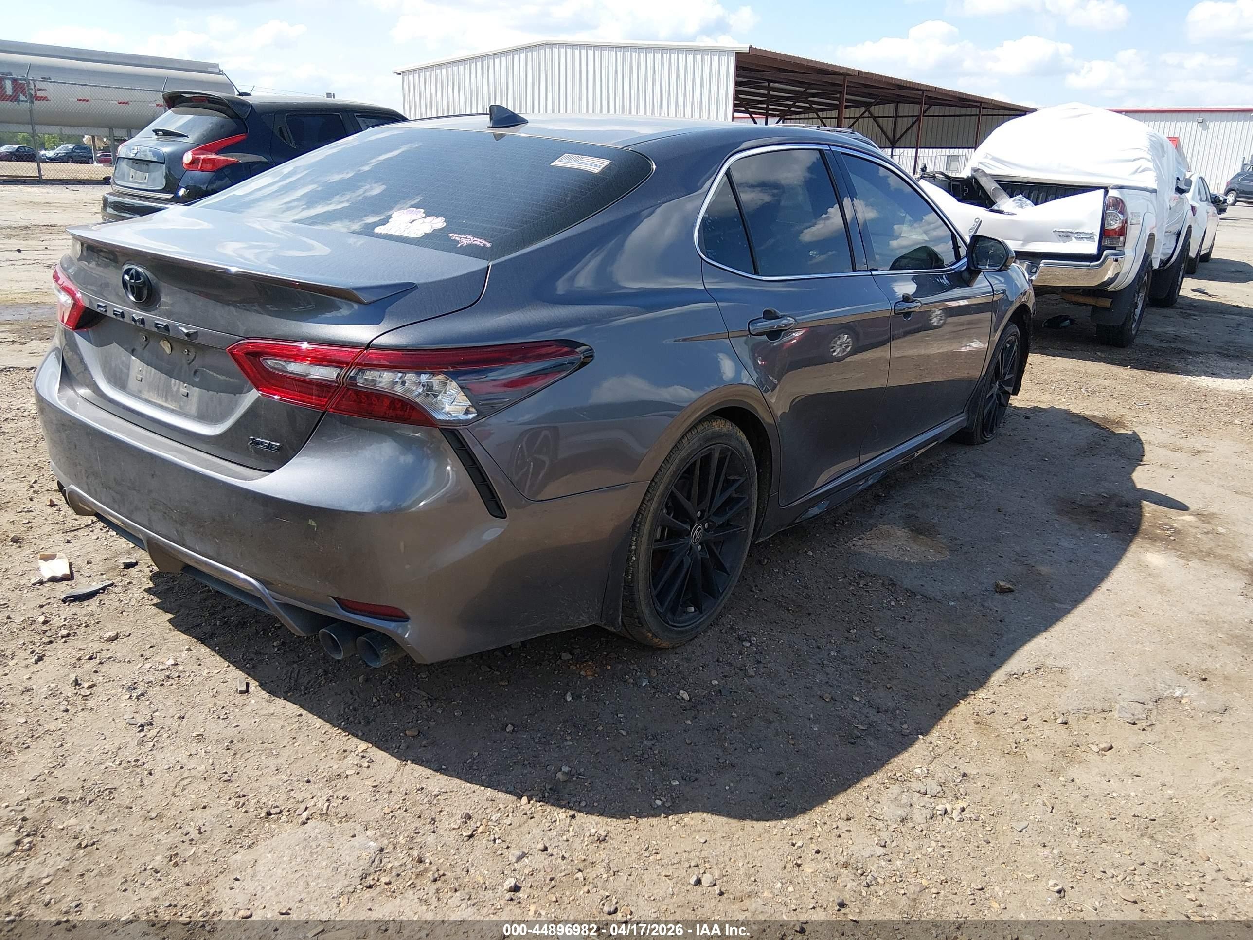 2021 Toyota Camry Xse Серый vin: 4T1K61AK2MU577765