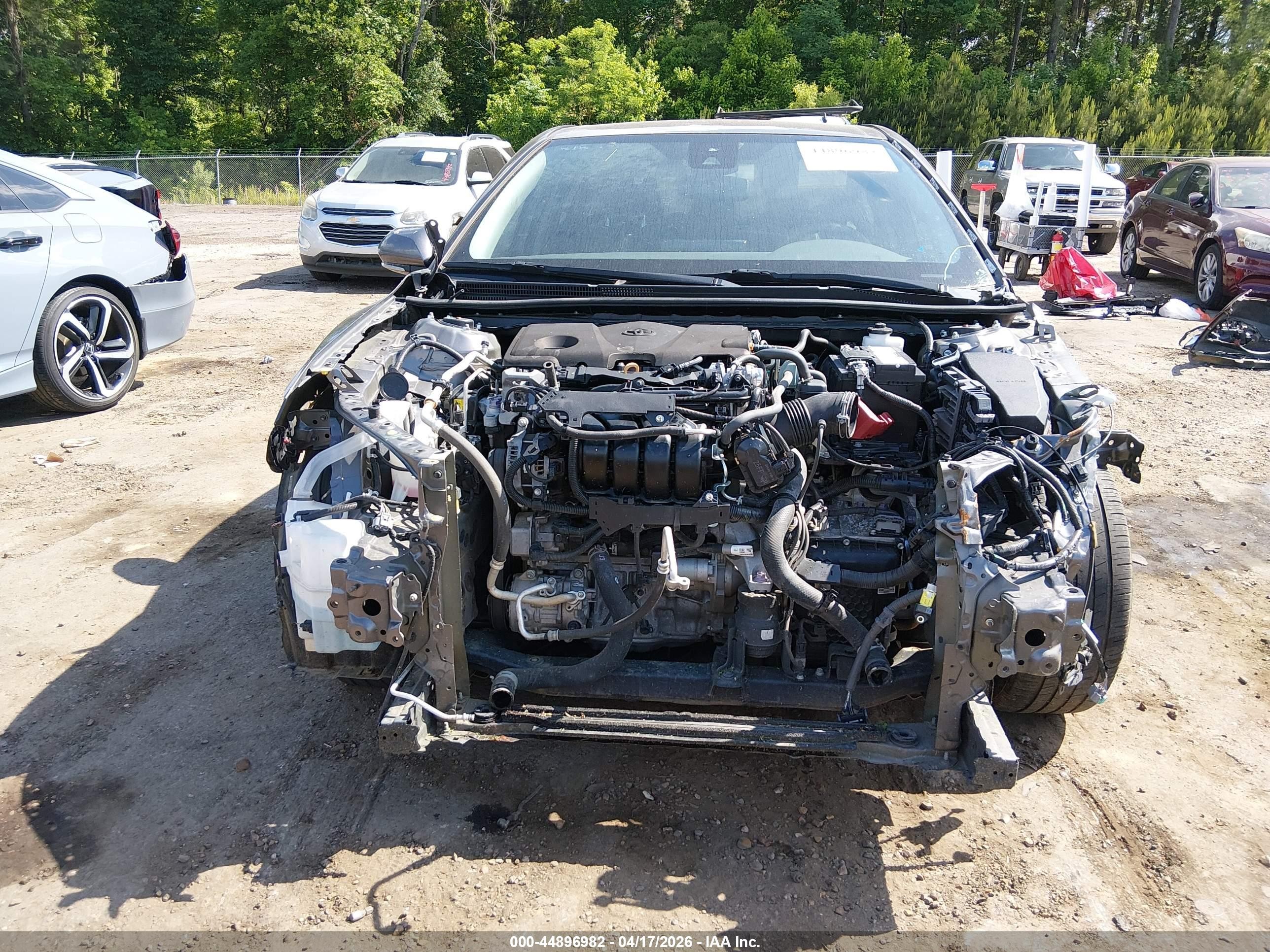 2021 Toyota Camry Xse Серый vin: 4T1K61AK2MU577765