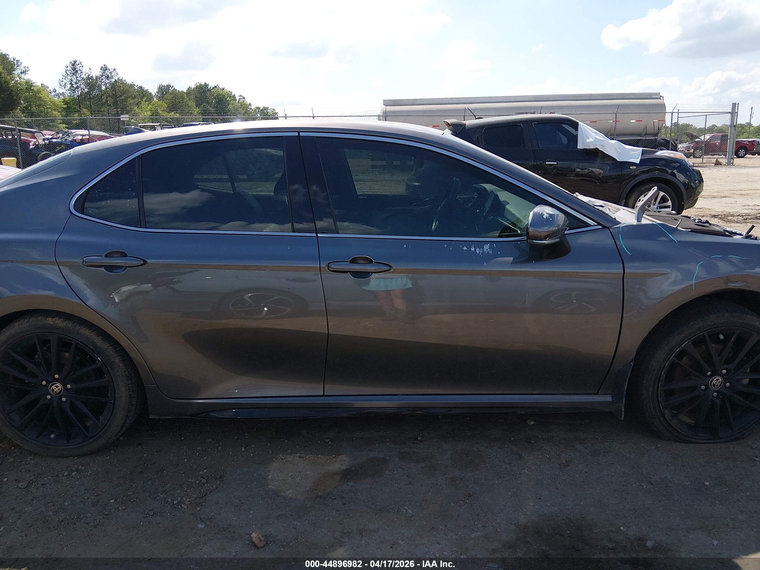 2021 Toyota Camry Xse Серый vin: 4T1K61AK2MU577765