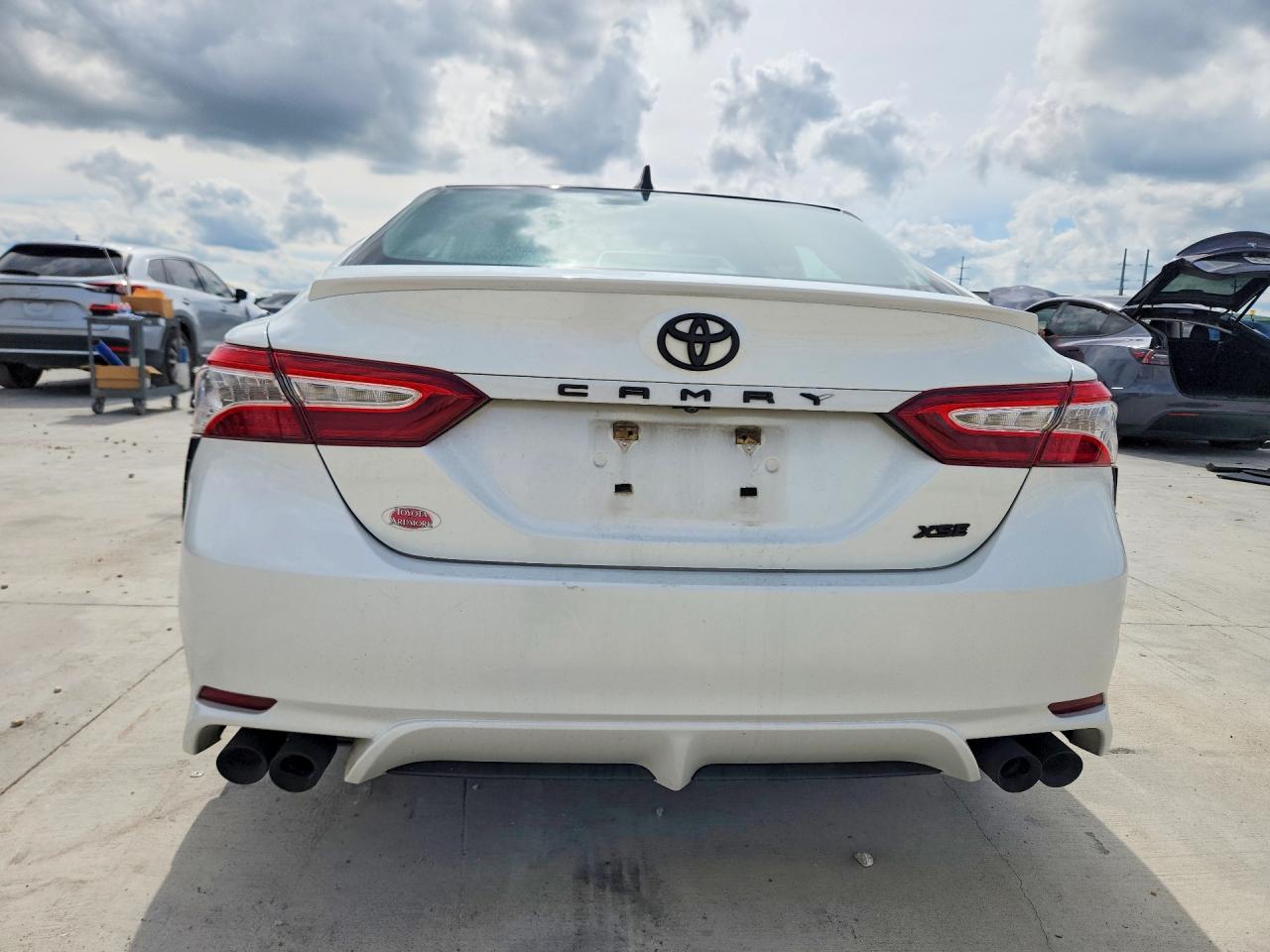 2020 Toyota Camry Xse White vin: 4T1K61AK3LU384023