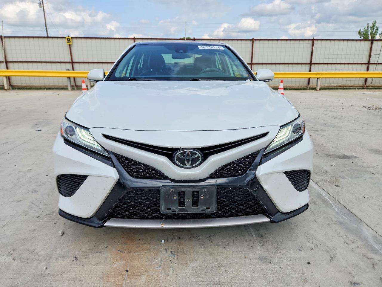 2020 Toyota Camry Xse White vin: 4T1K61AK3LU384023