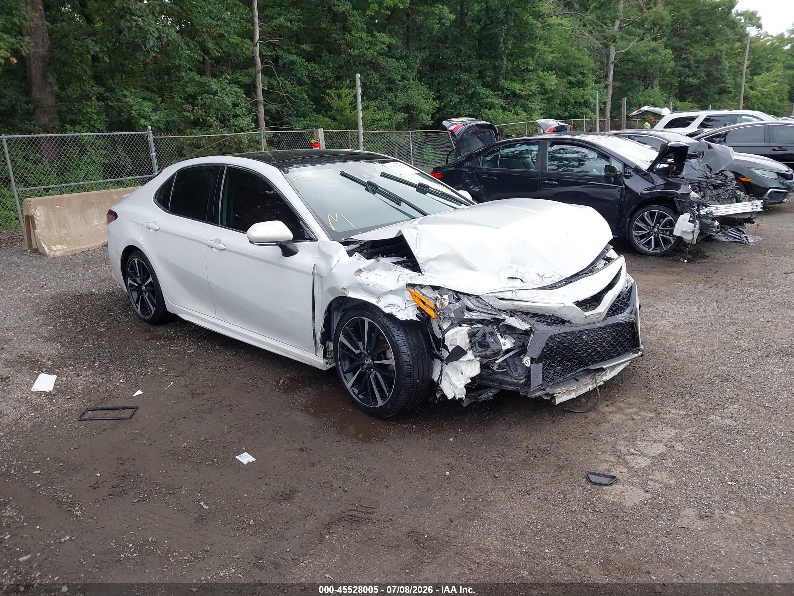 2020 Toyota Camry Xse White vin: 4T1K61AK4LU319990