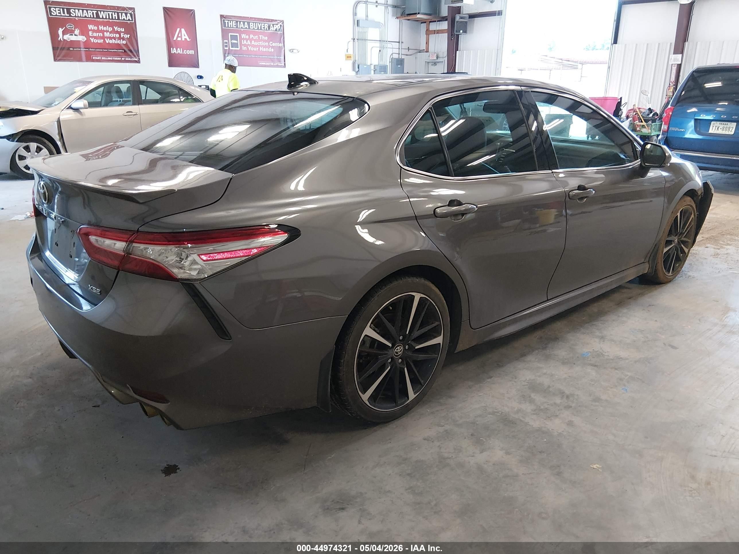 2020 Toyota Camry Xse Gray vin: 4T1K61AK4LU901488