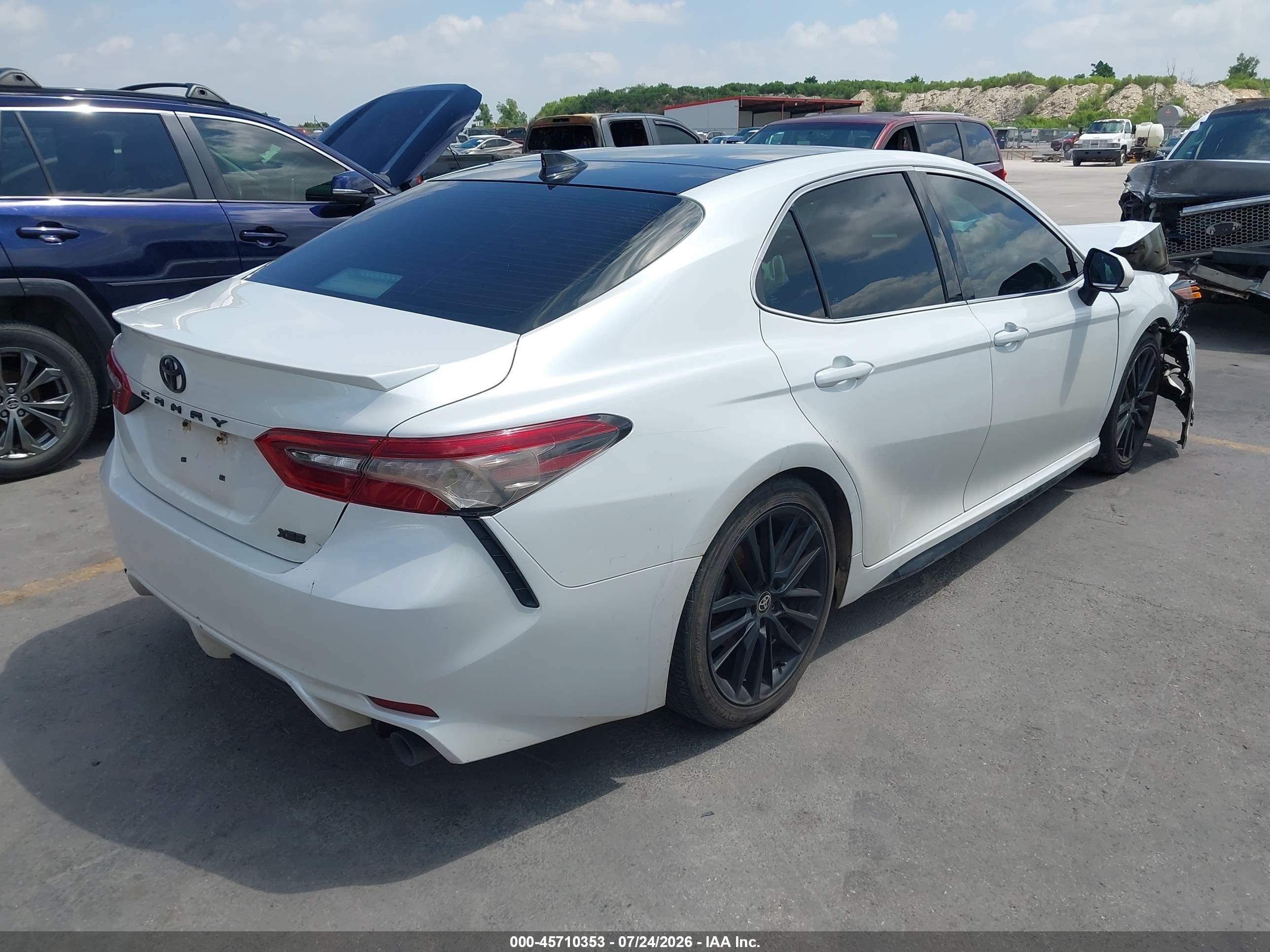 2021 Toyota Camry Xse White vin: 4T1K61AK4MU461886