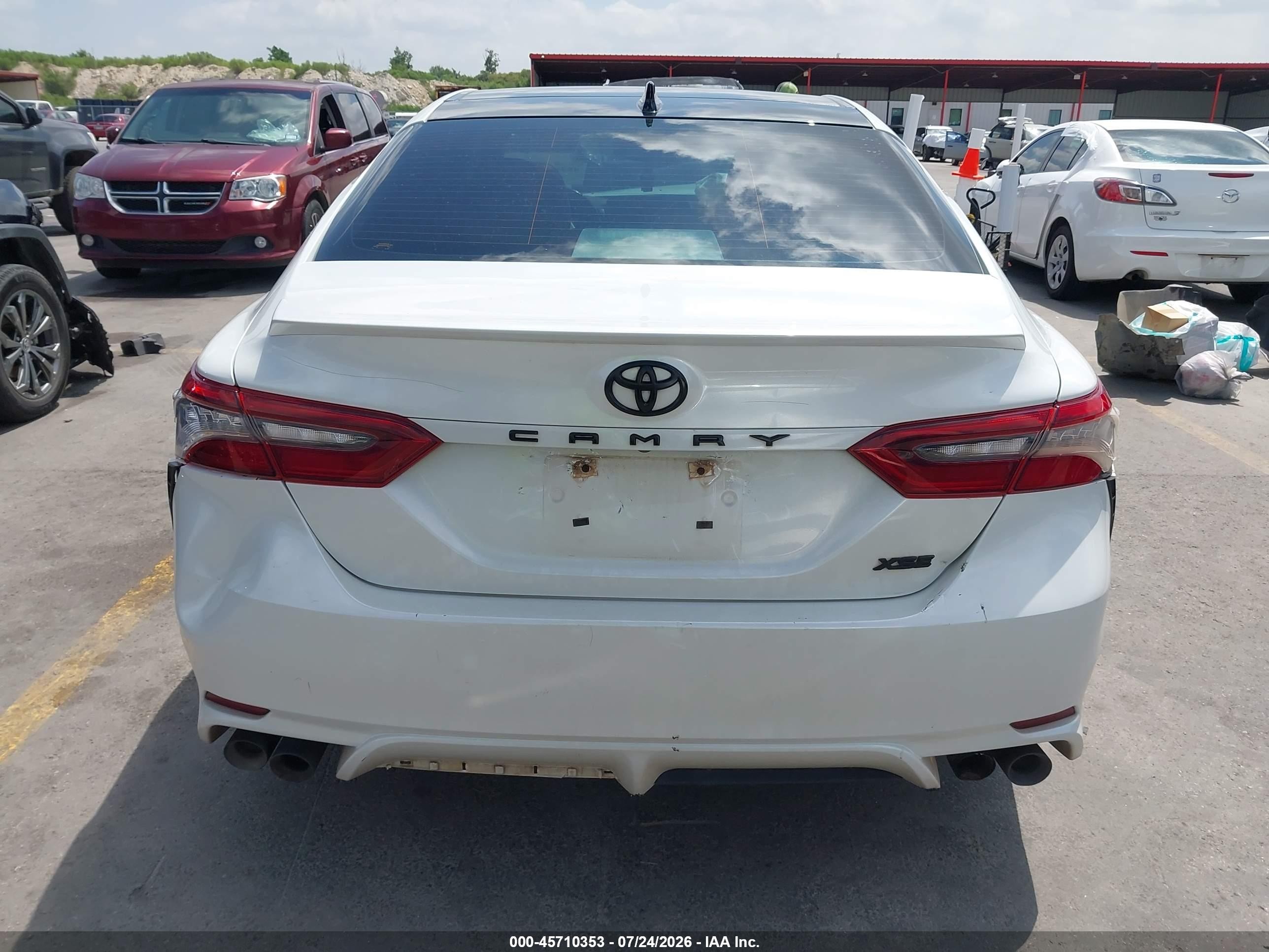 2021 Toyota Camry Xse White vin: 4T1K61AK4MU461886