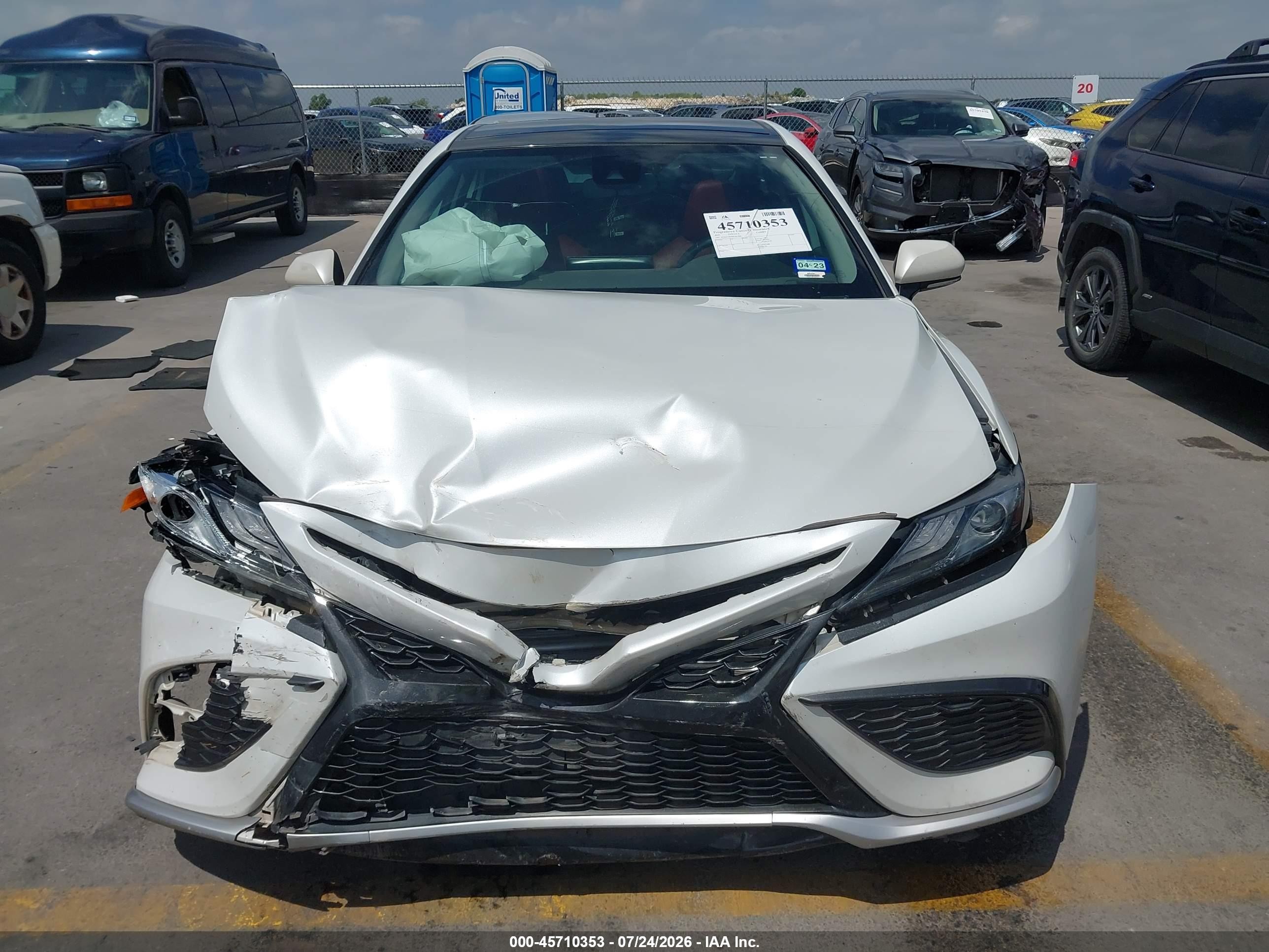 2021 Toyota Camry Xse White vin: 4T1K61AK4MU461886