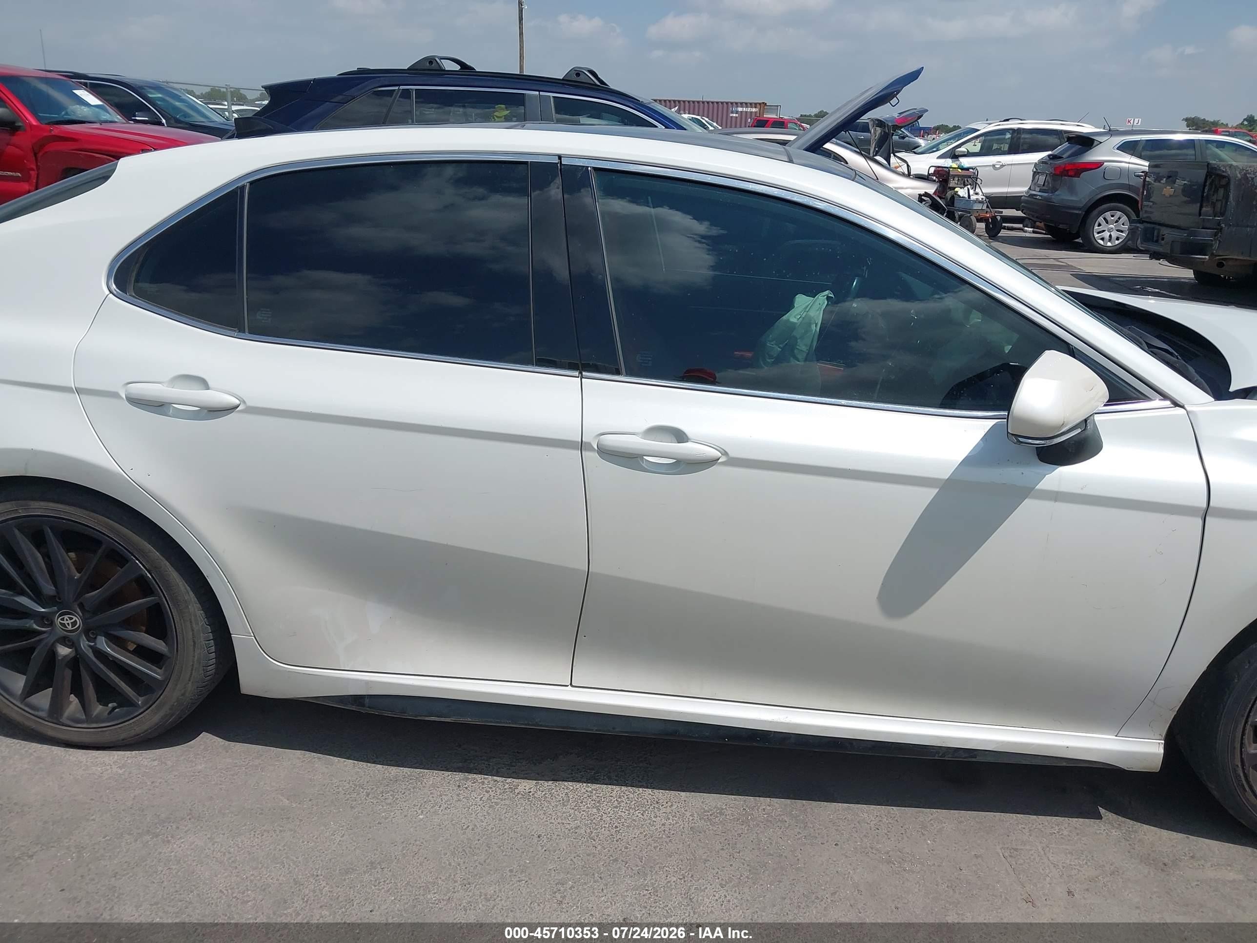 2021 Toyota Camry Xse White vin: 4T1K61AK4MU461886