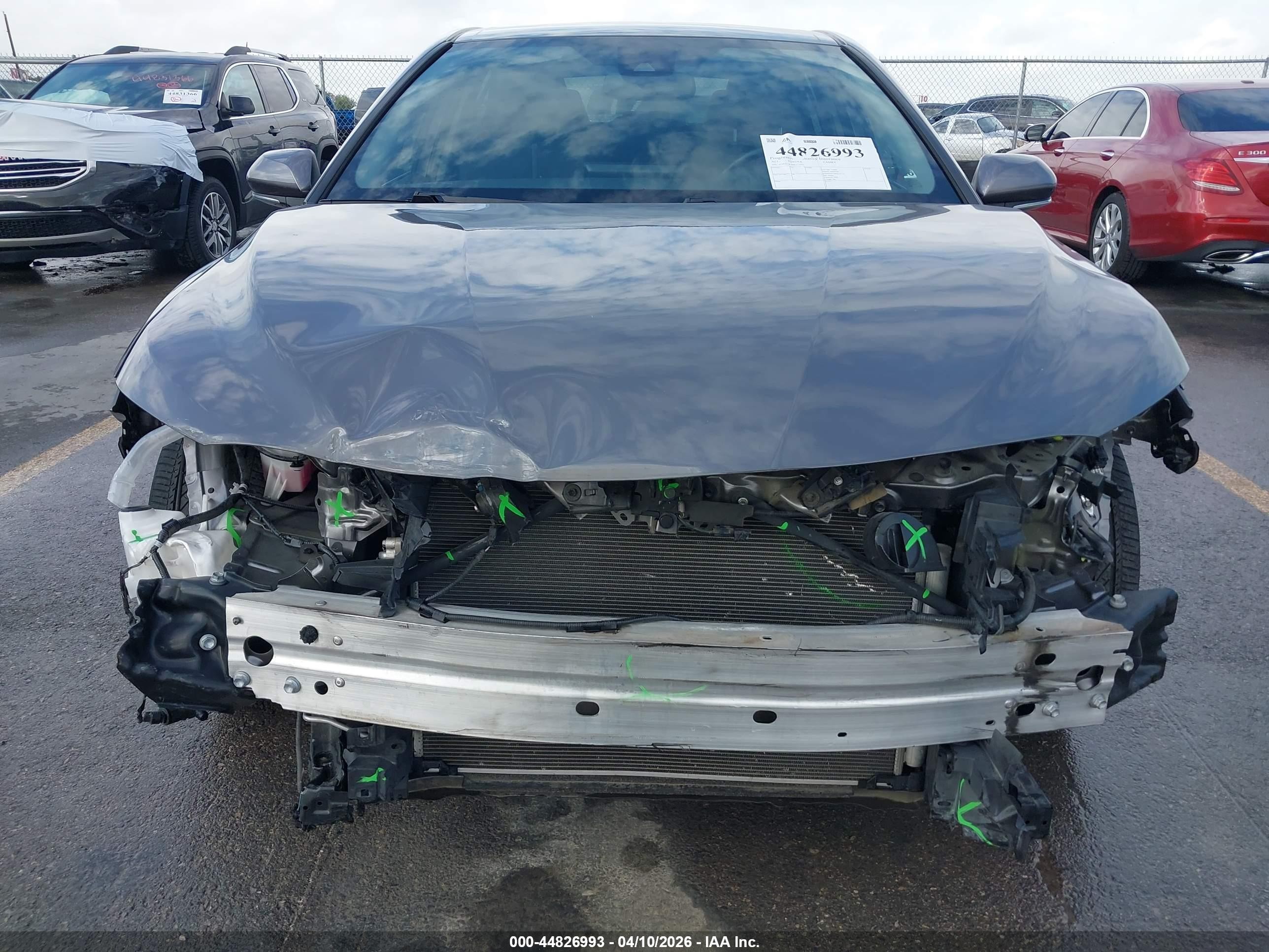 2021 Toyota Camry Xse Серый vin: 4T1K61AK4MU571935