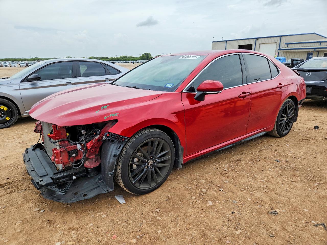 2022 Toyota Camry Xse Red vin: 4T1K61AK5NU072983