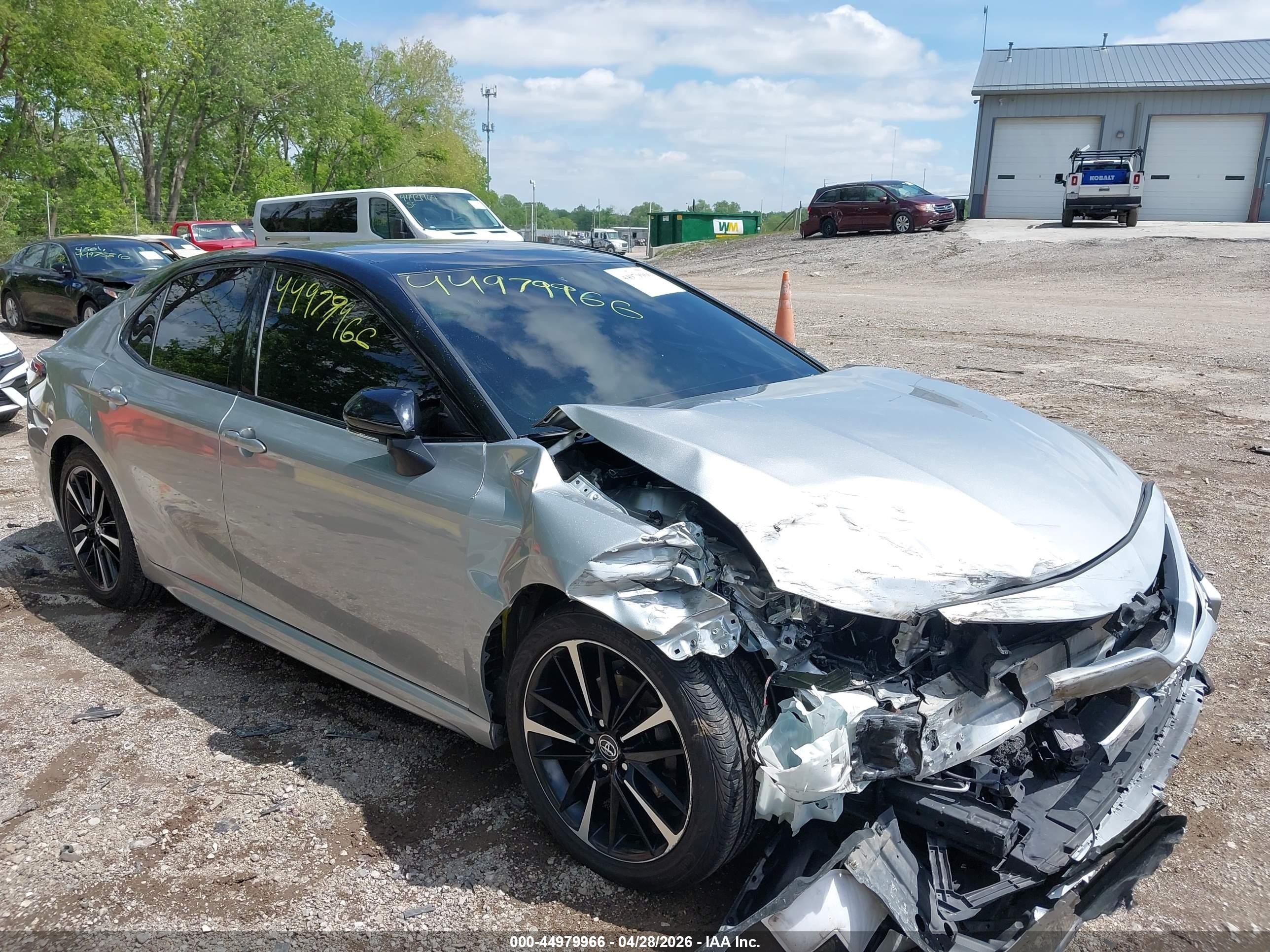 2020 Toyota Camry Xse Silver vin: 4T1K61AK7LU302360