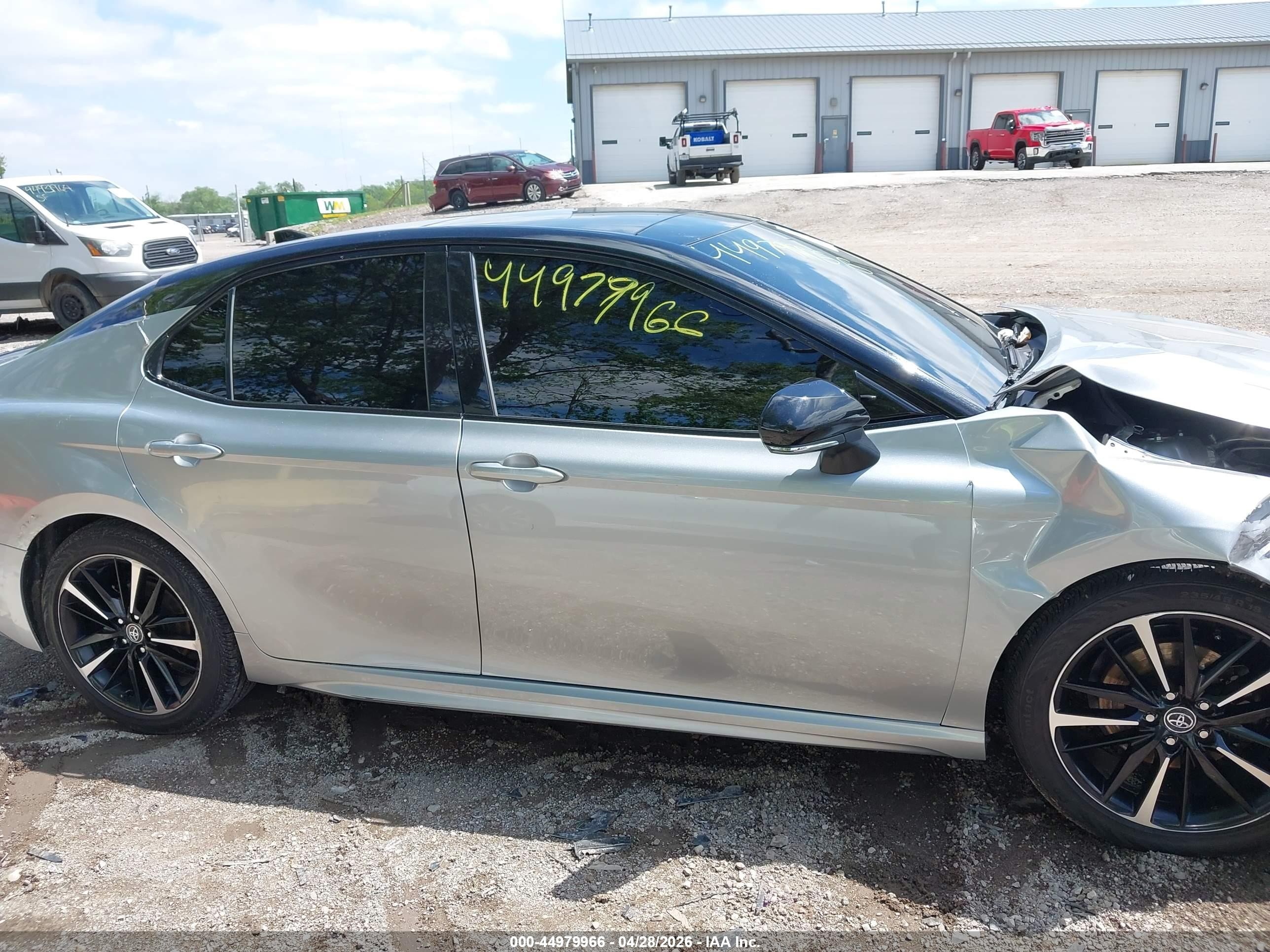 2020 Toyota Camry Xse Silver vin: 4T1K61AK7LU302360