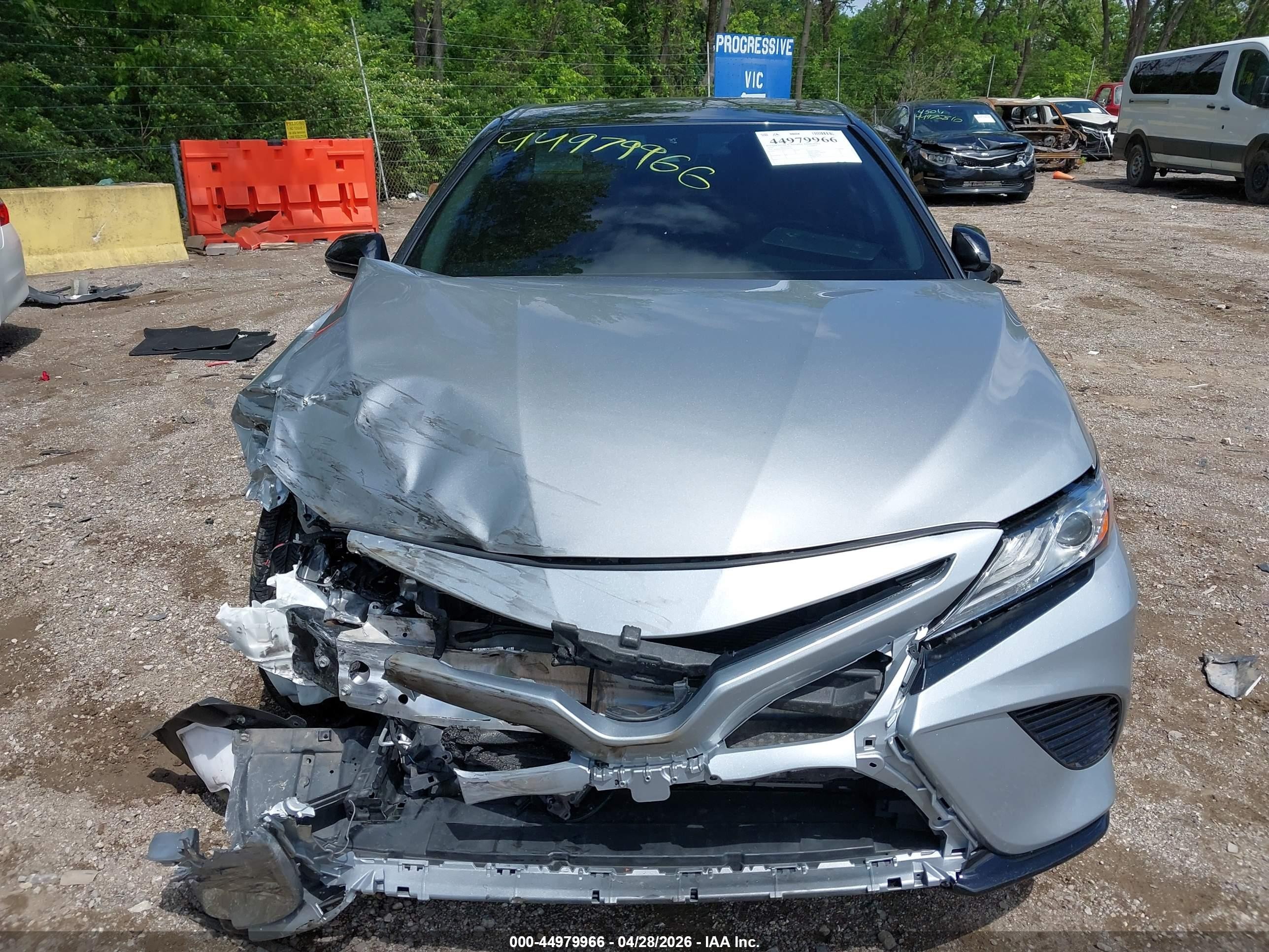 2020 Toyota Camry Xse Silver vin: 4T1K61AK7LU302360
