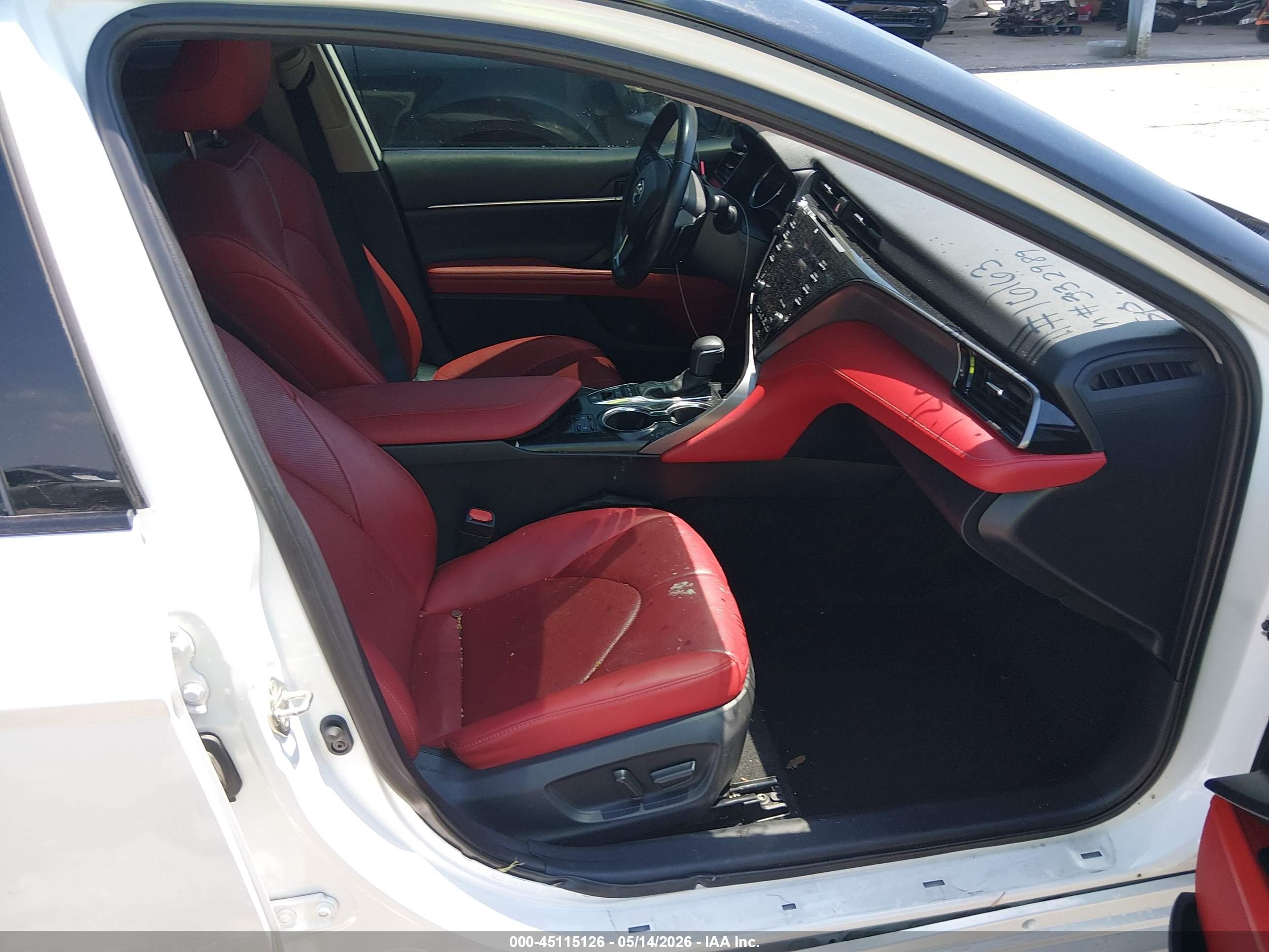 2020 Toyota Camry Xse Белый vin: 4T1K61AK7LU332989