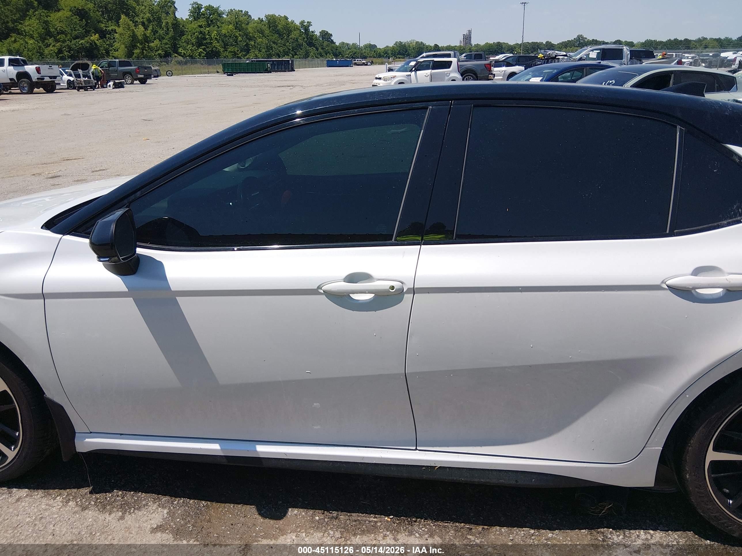 2020 Toyota Camry Xse Белый vin: 4T1K61AK7LU332989