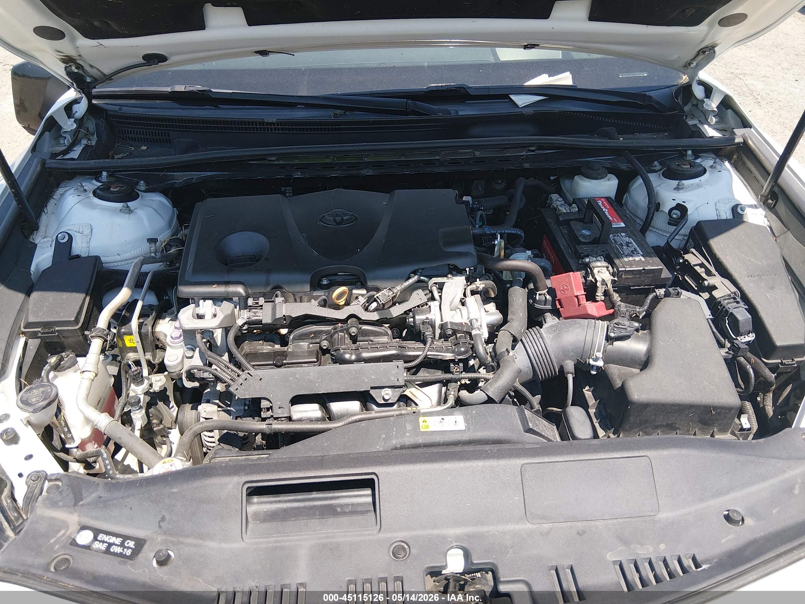 2020 Toyota Camry Xse Белый vin: 4T1K61AK7LU332989
